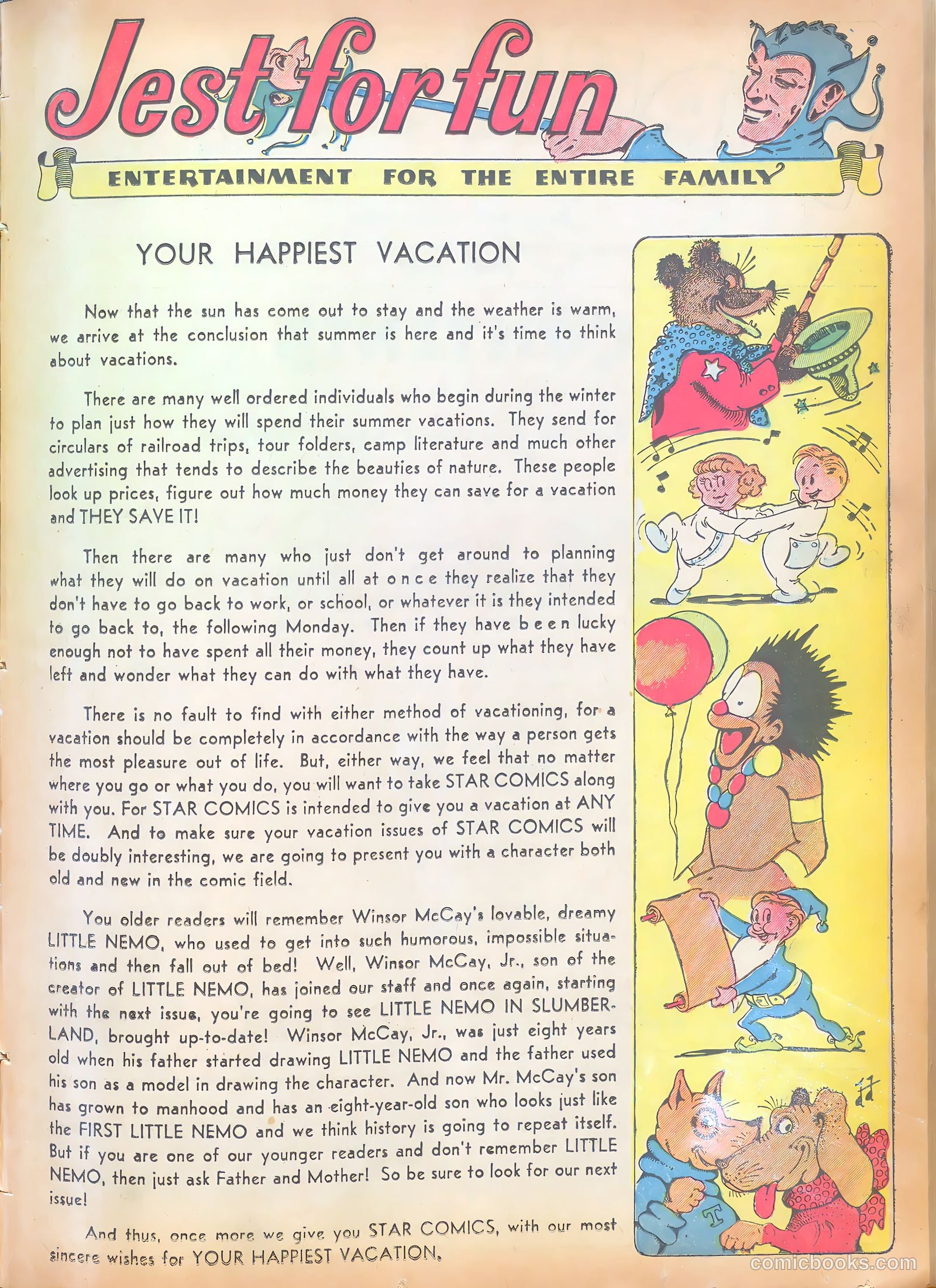 Star Comics #4 (1937) — page 3 of 65