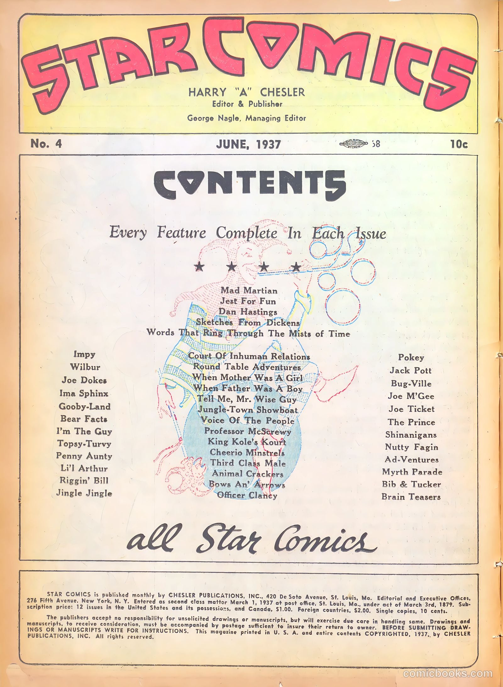 Star Comics #4 (1937) — page 4 of 65