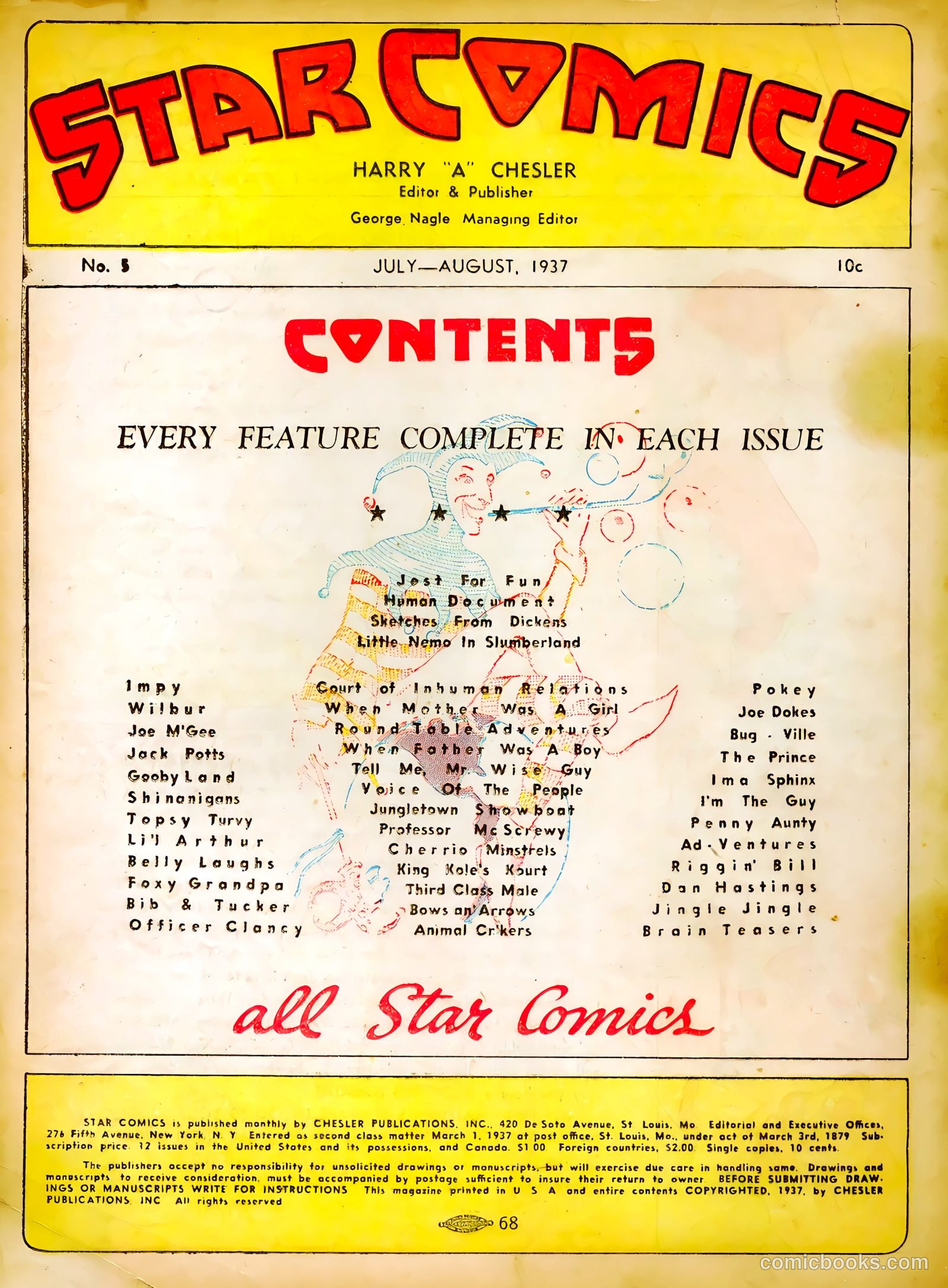 Star Comics #5 (1937) — page 4 of 69