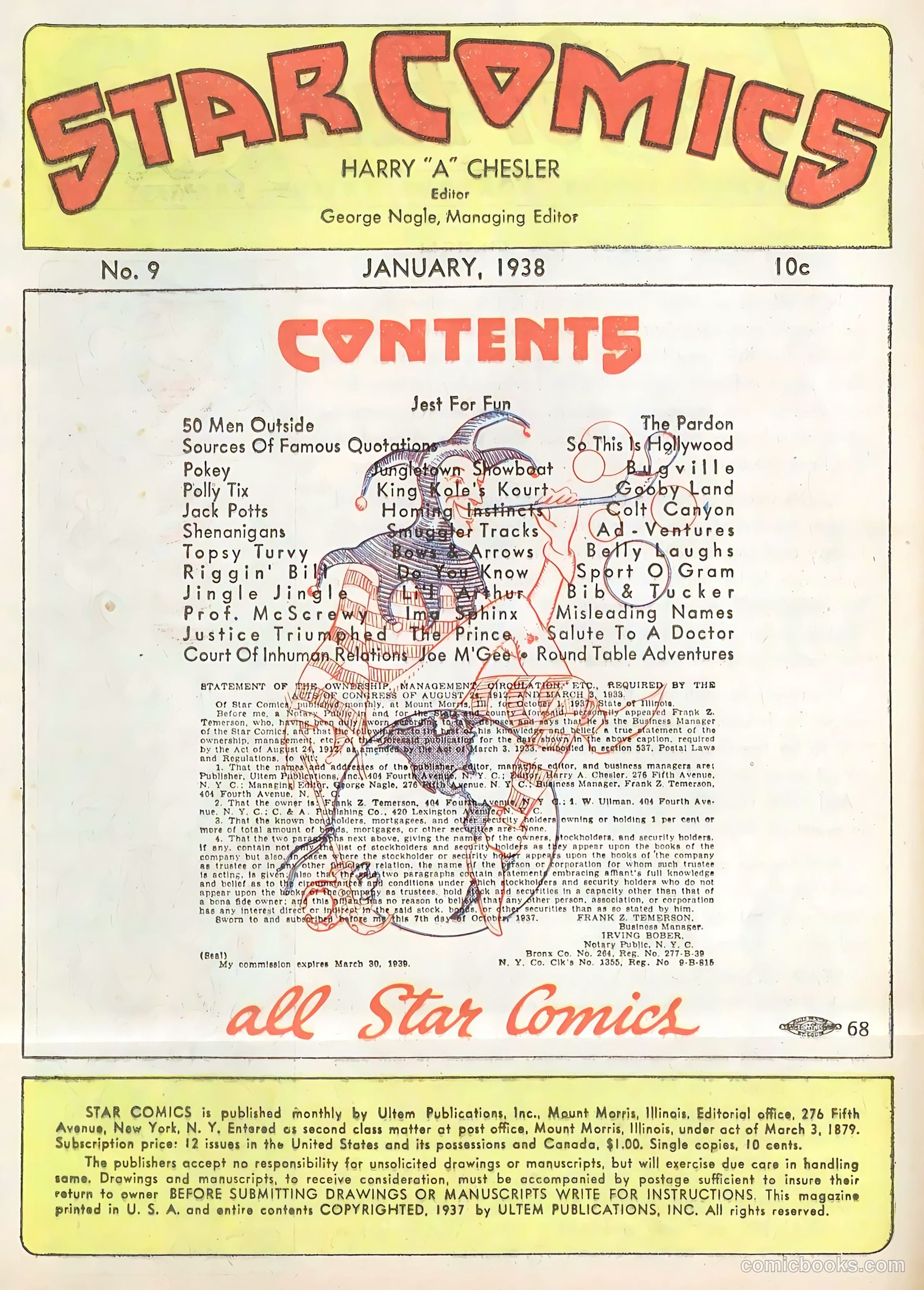 Star Comics #9 (1938) — page 4 of 62