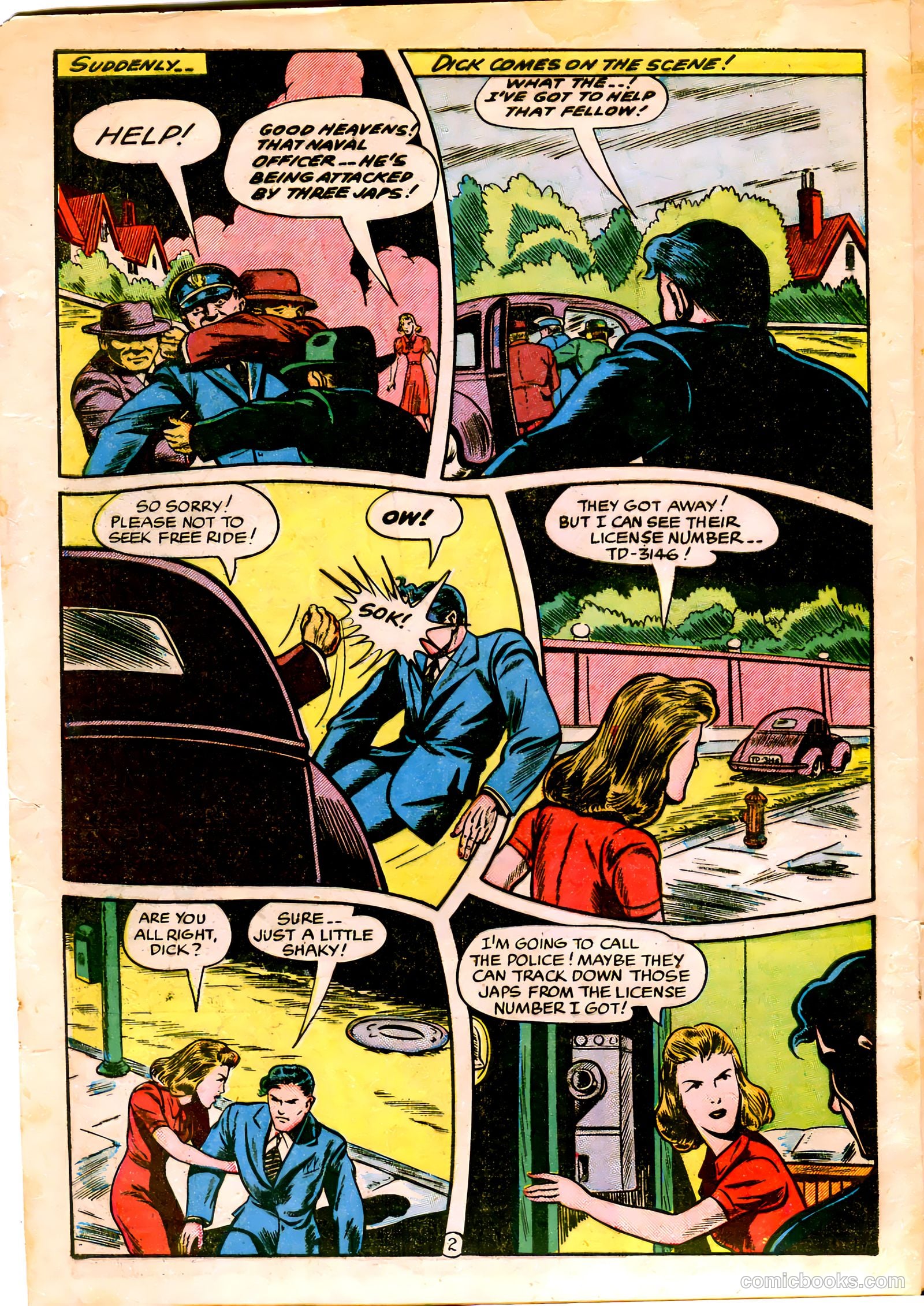 Startling Comics #37 (1946) — page 3 of 50