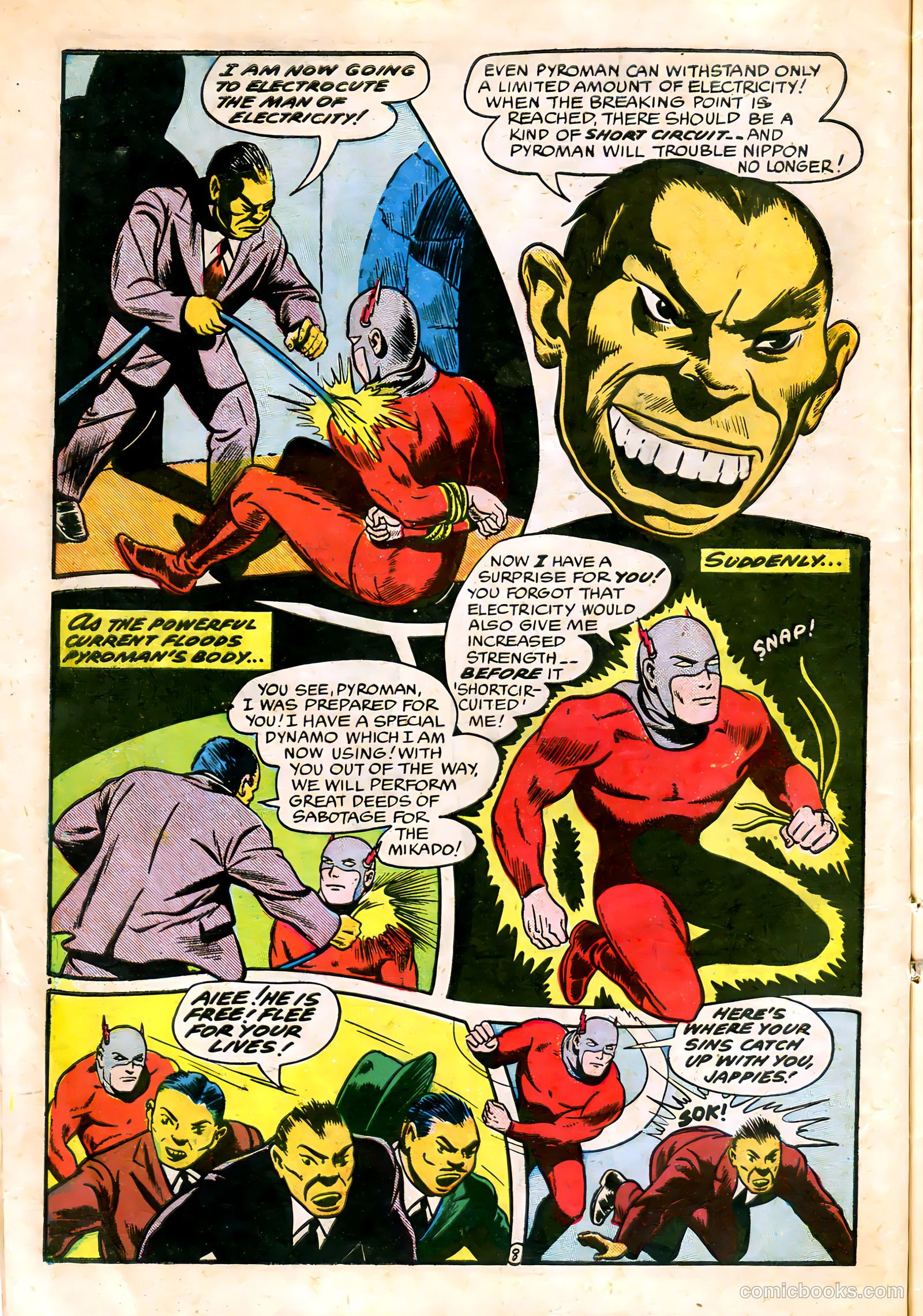 Startling Comics #37 (1946) — page 9 of 50
