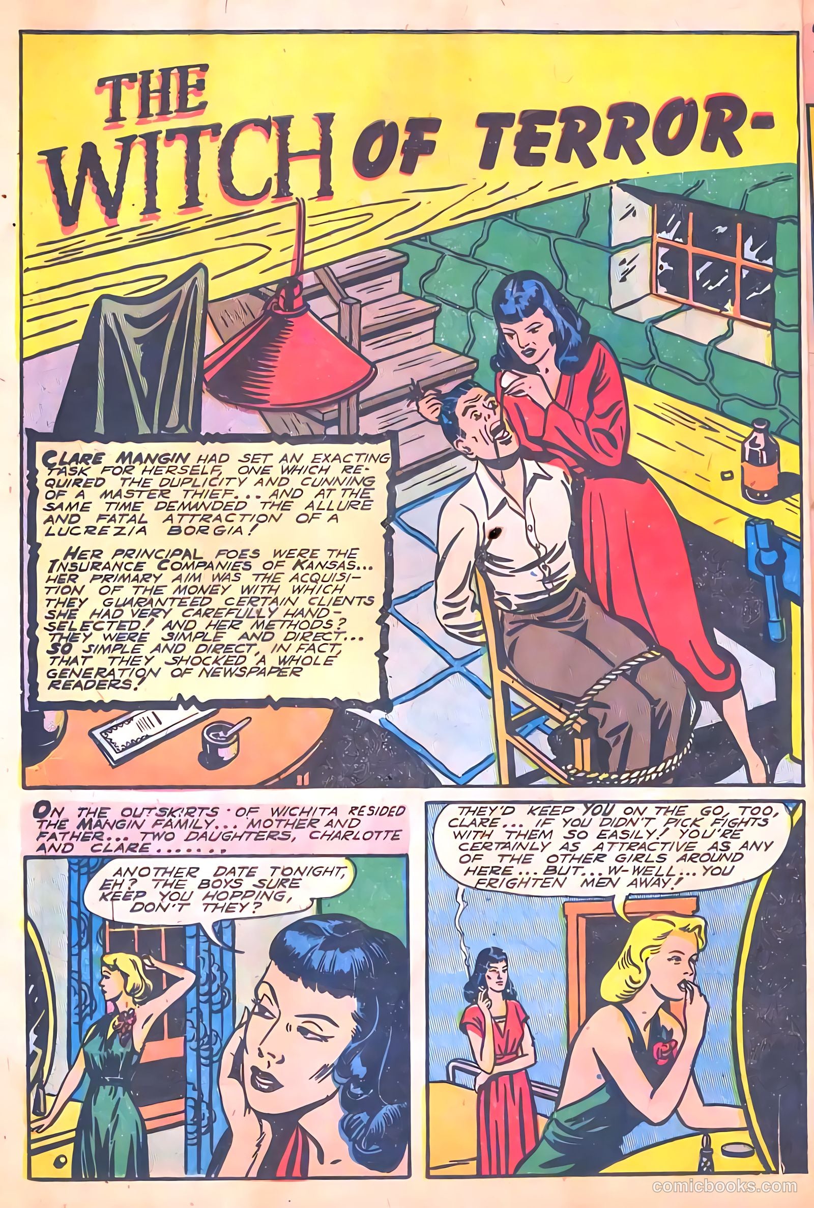 Startling Terror Tales #6 (1958) — page 12