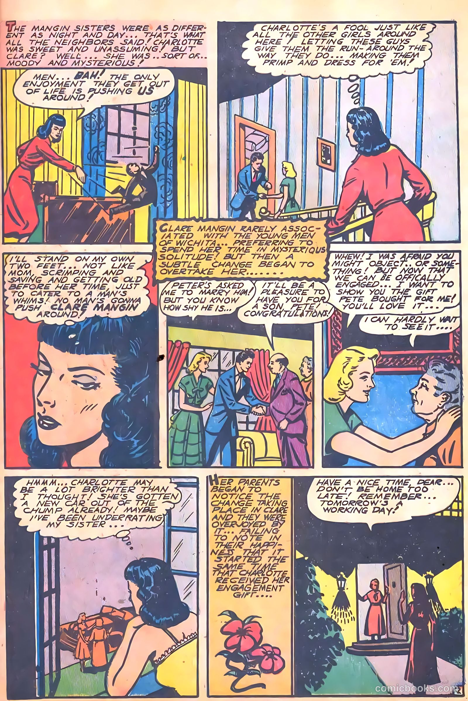Startling Terror Tales #6 (1958) — page 13
