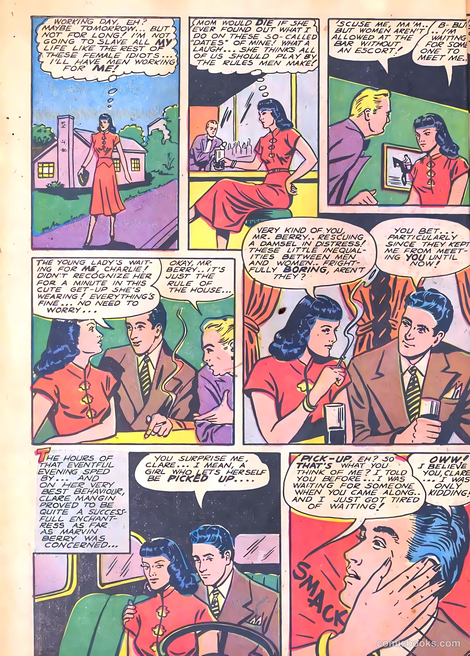 Startling Terror Tales #6 (1958) — page 14