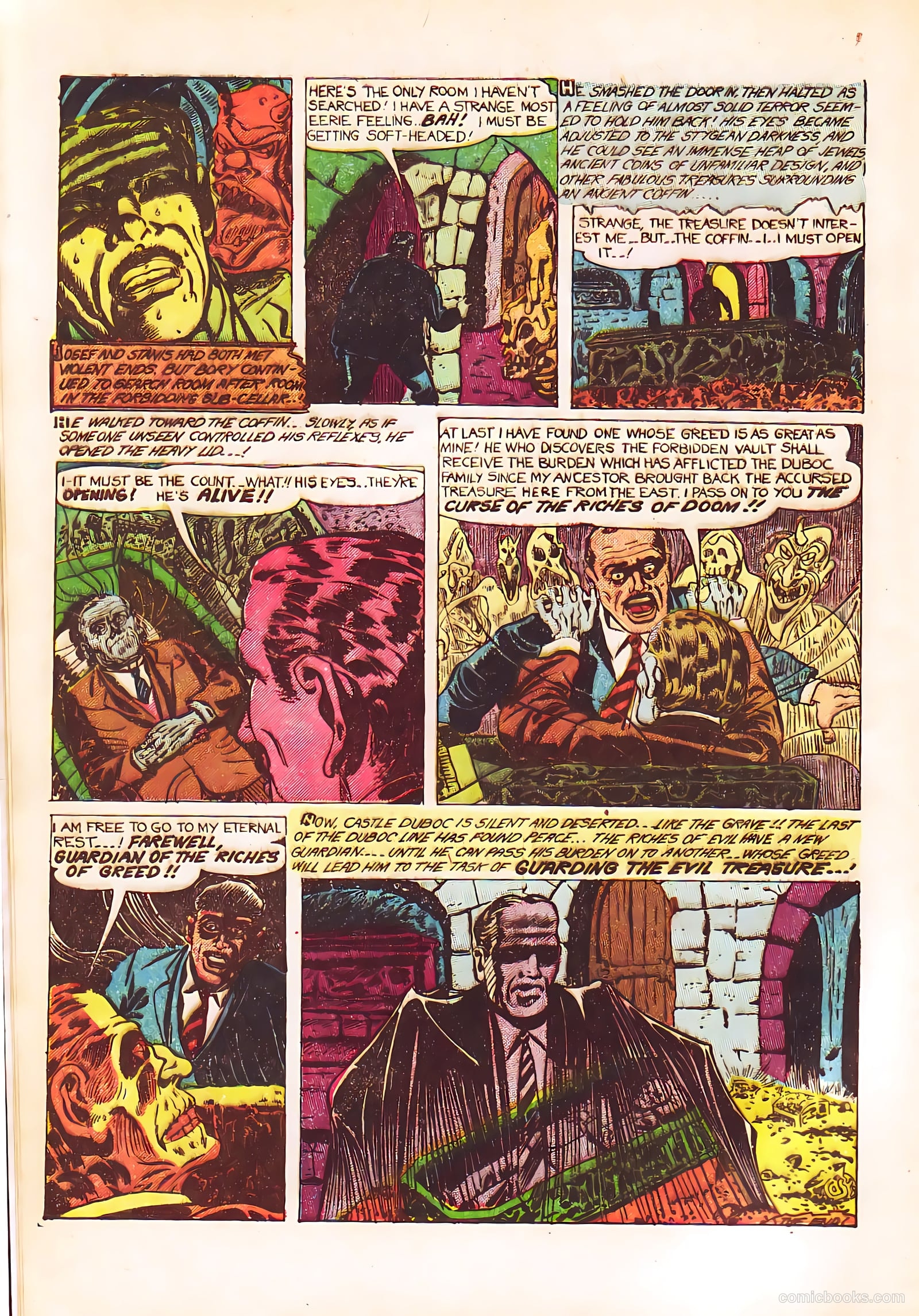 Startling Terror Tales #9 (1954) — page 8
