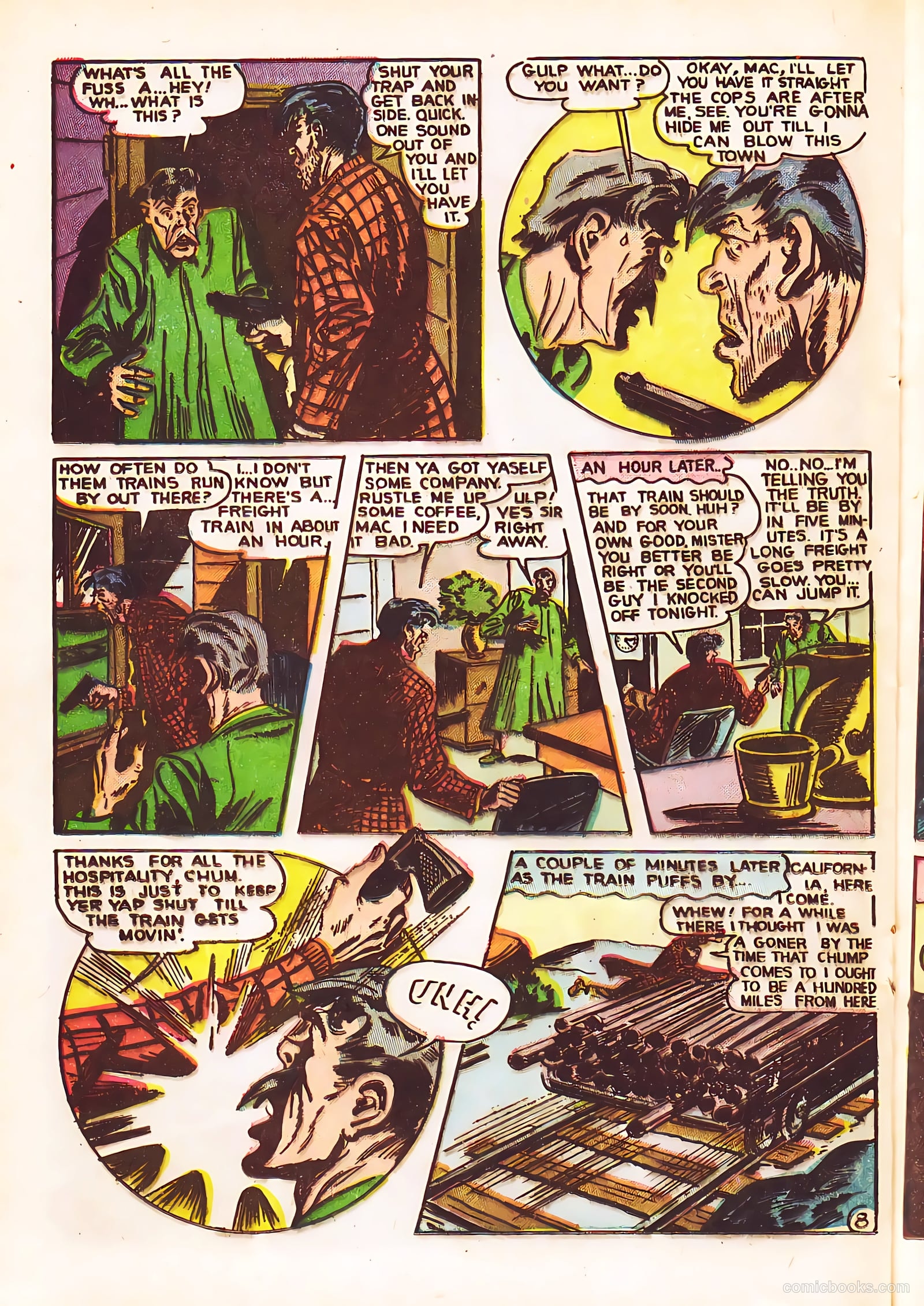 Startling Terror Tales #9 (1954) — page 20
