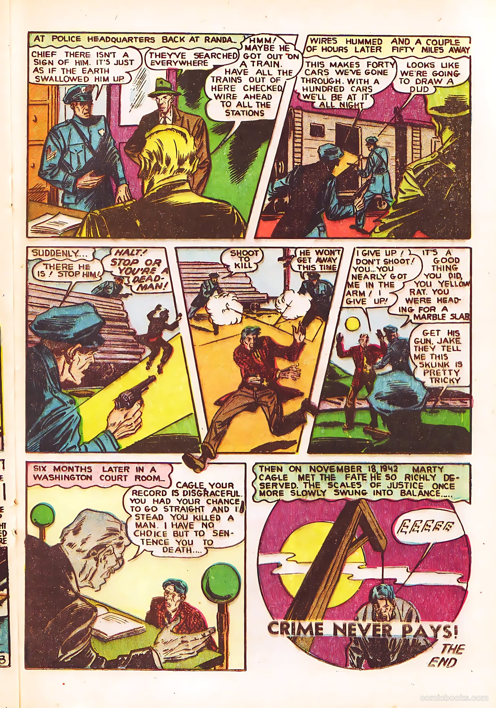 Startling Terror Tales #9 (1954) — page 21
