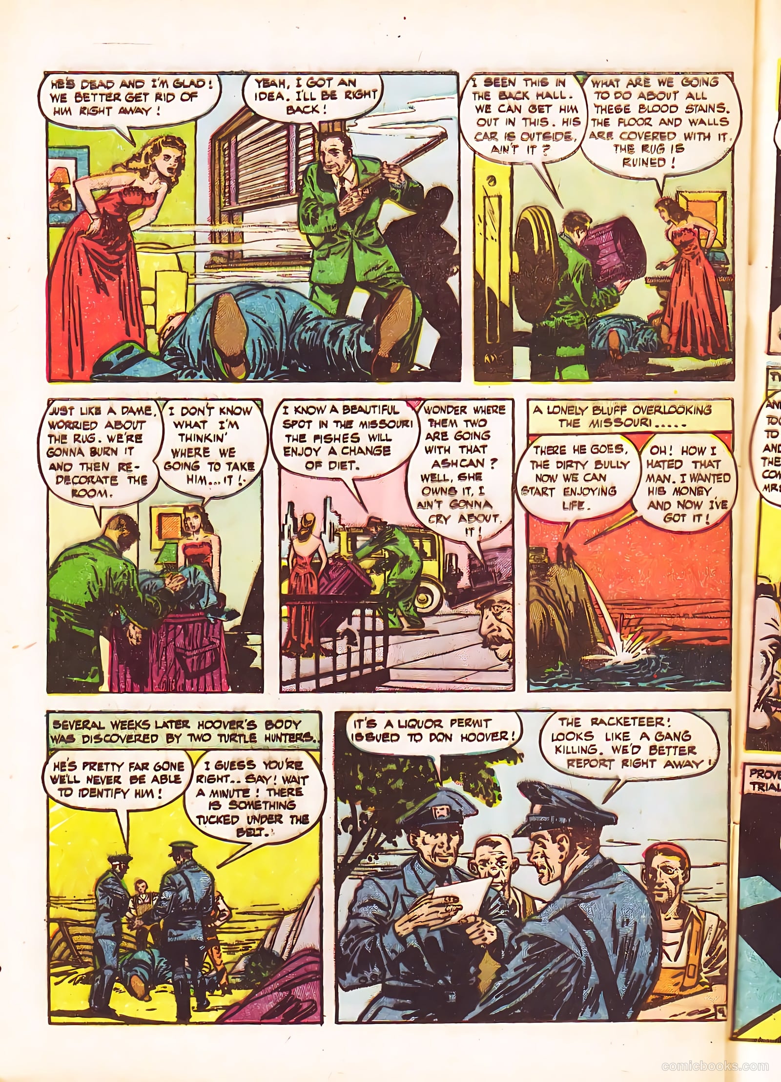 Startling Terror Tales #9 (1954) — page 32