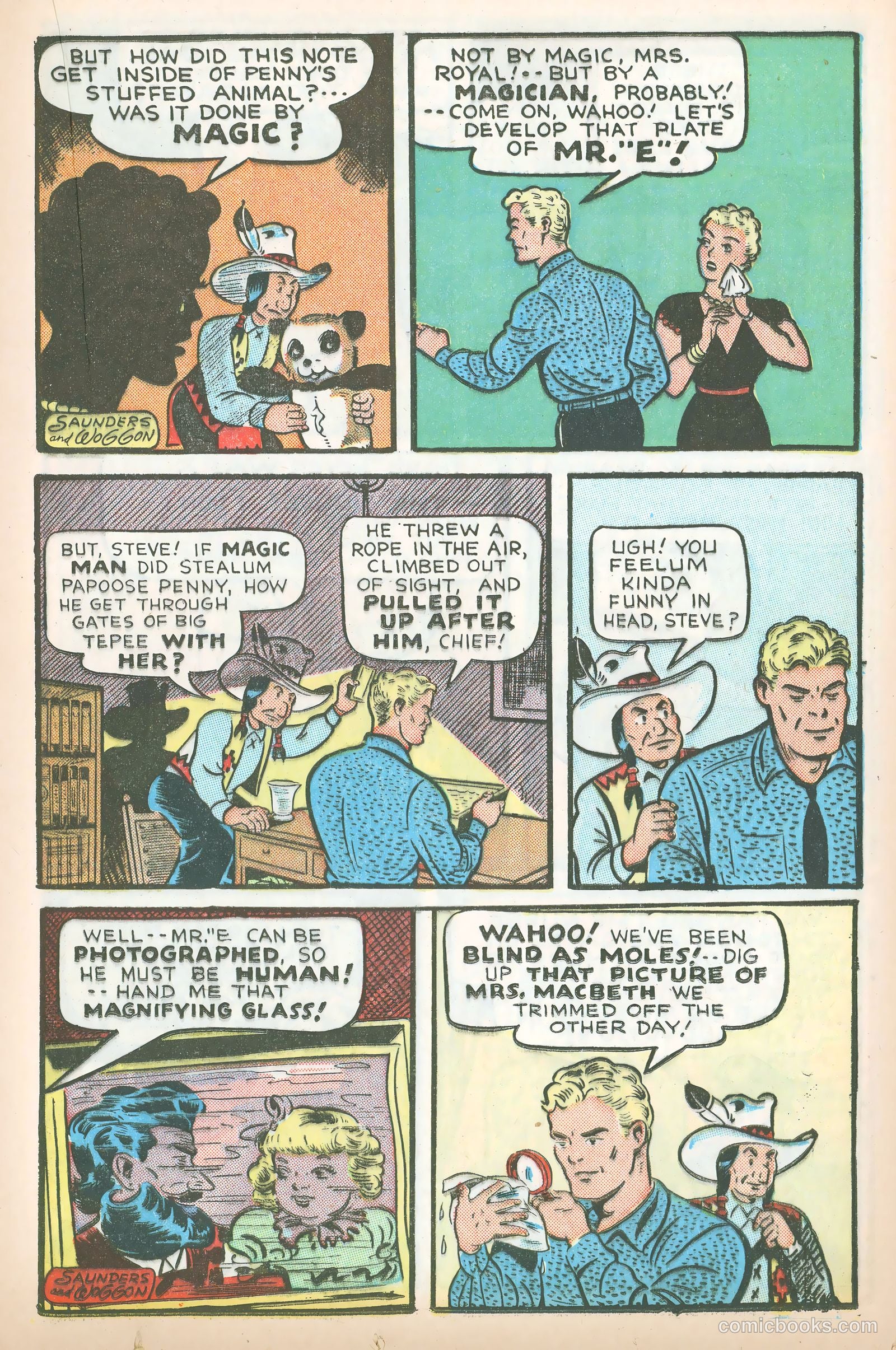 Steve Roper #4 (1948) — page 21 of 52