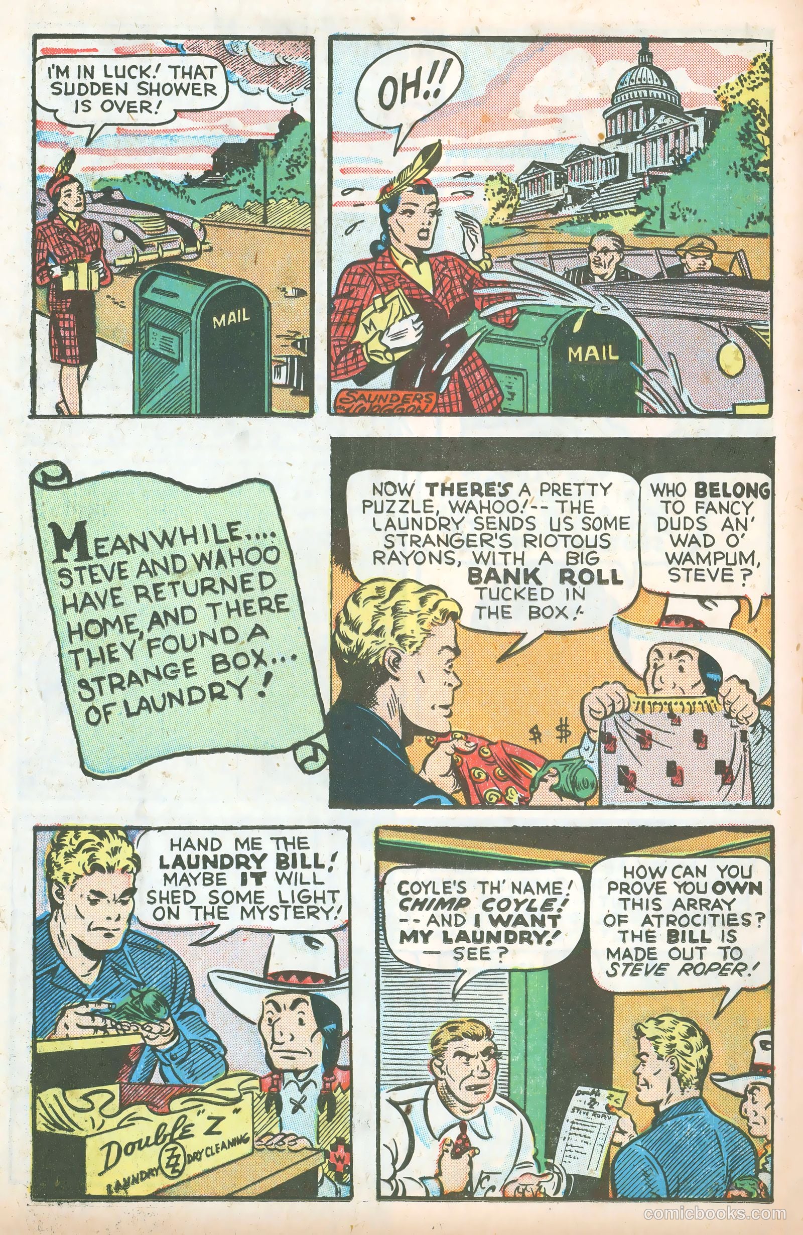 Steve Roper #4 (1948) — page 38 of 52
