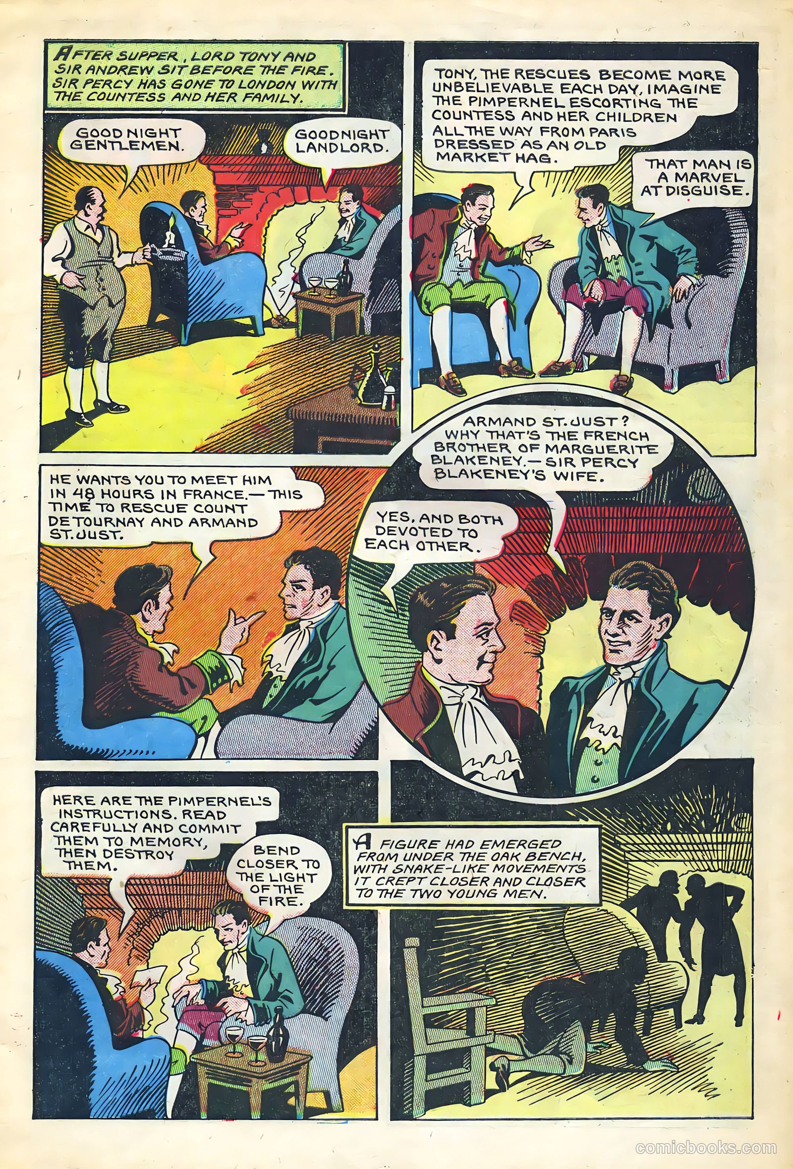 Stories by Famous Authors Illustrated #1 (1950) — page 7 of 53