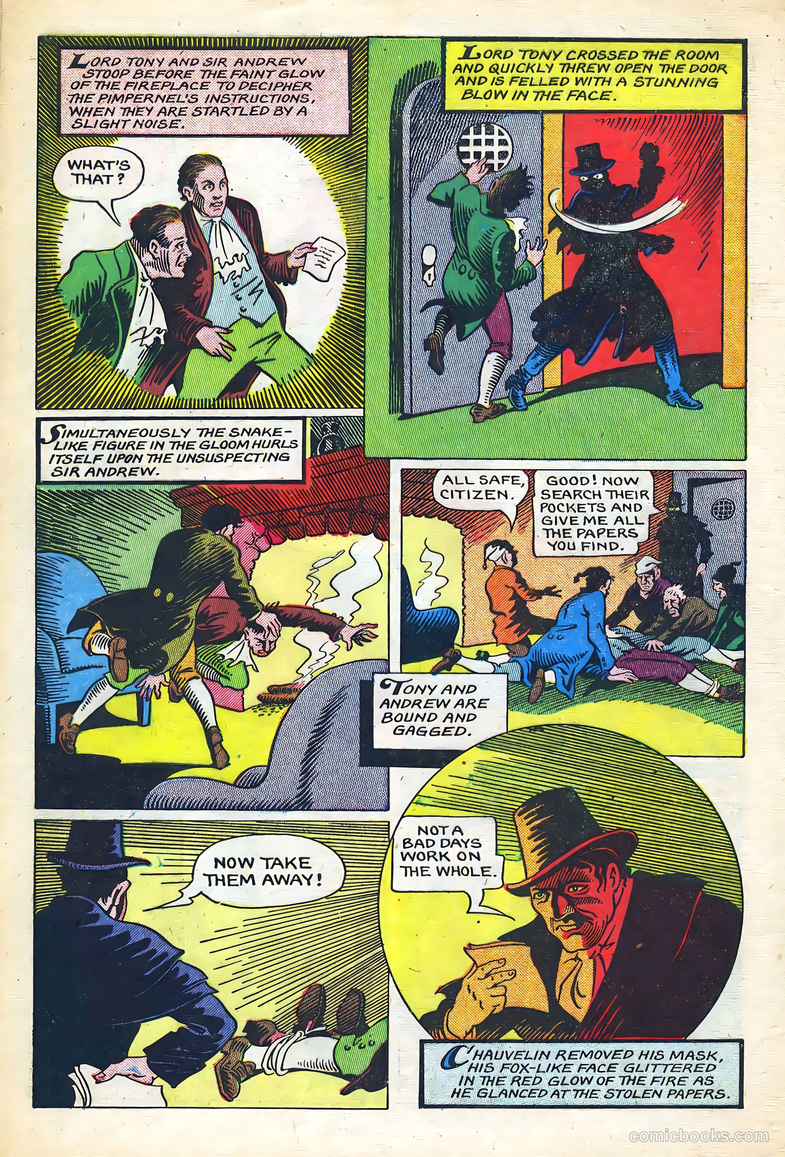 Stories by Famous Authors Illustrated #1 (1950) — page 8 of 53
