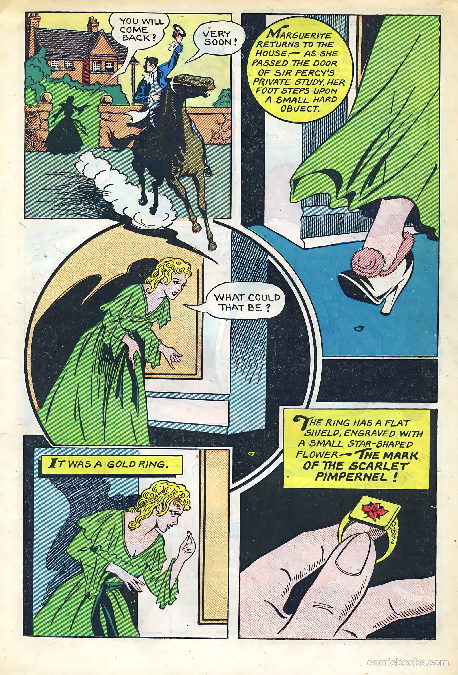 Stories by Famous Authors Illustrated #1 (1950) — page 19 of 53