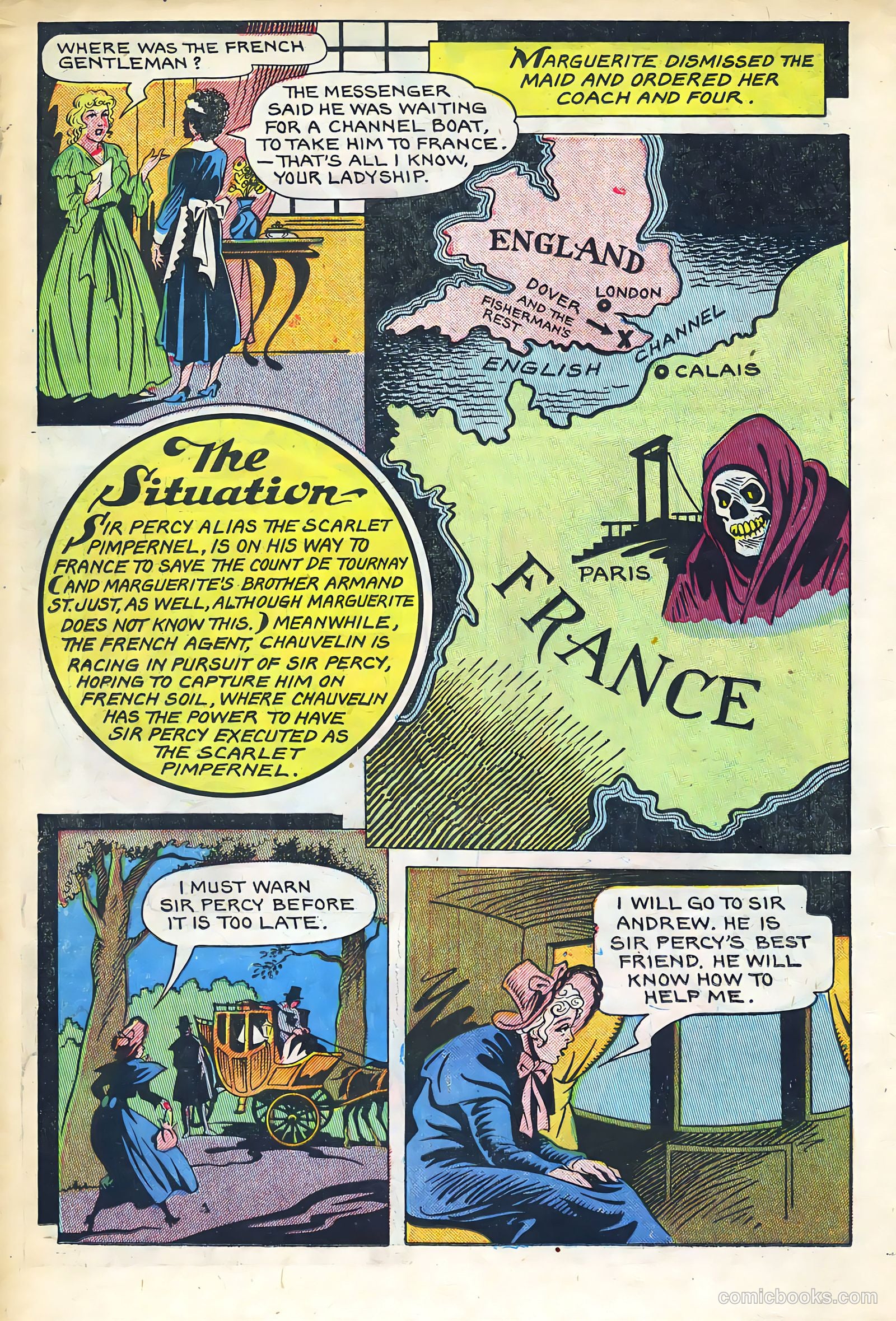 Stories by Famous Authors Illustrated #1 (1950) — page 22 of 53