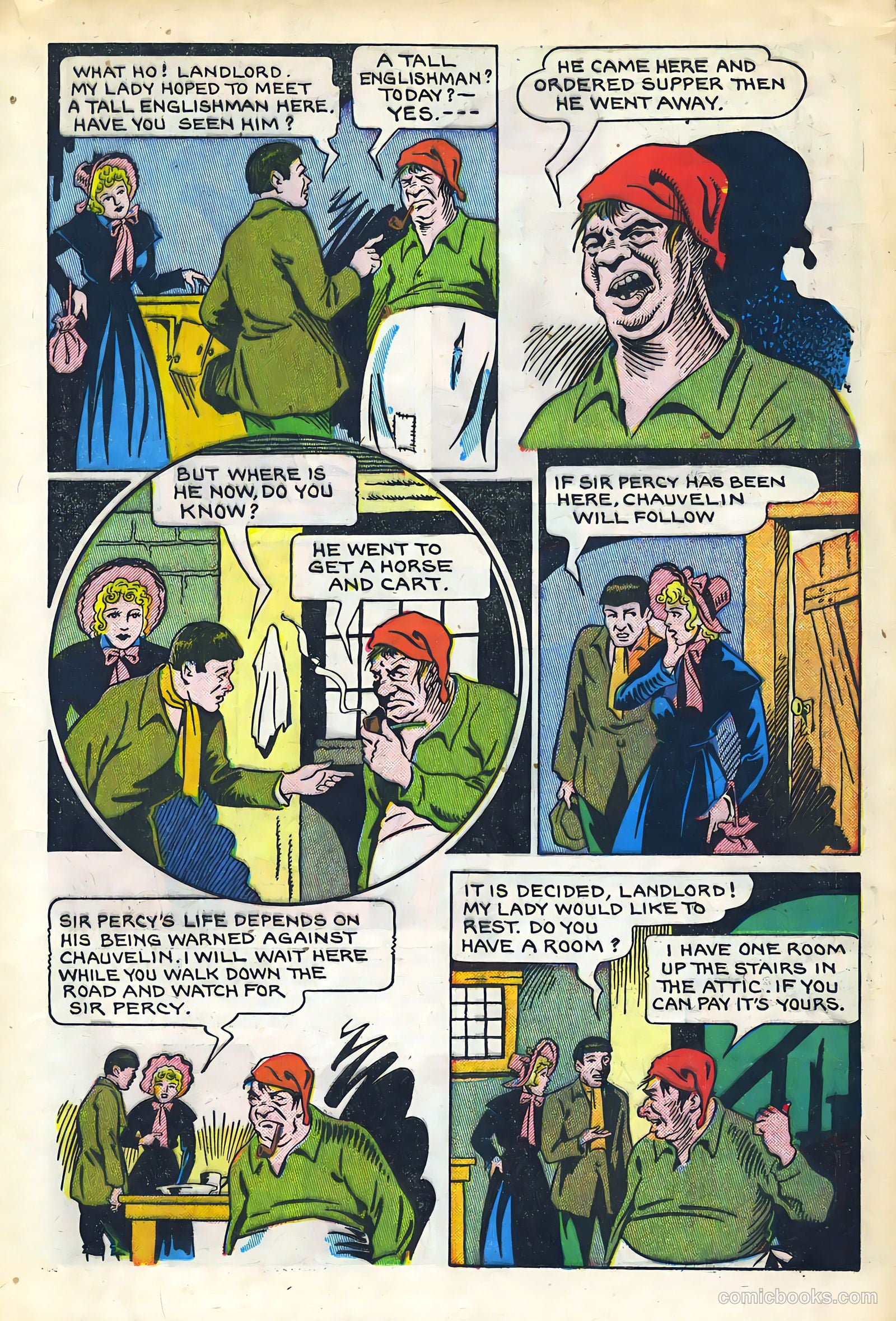 Stories by Famous Authors Illustrated #1 (1950) — page 25 of 53