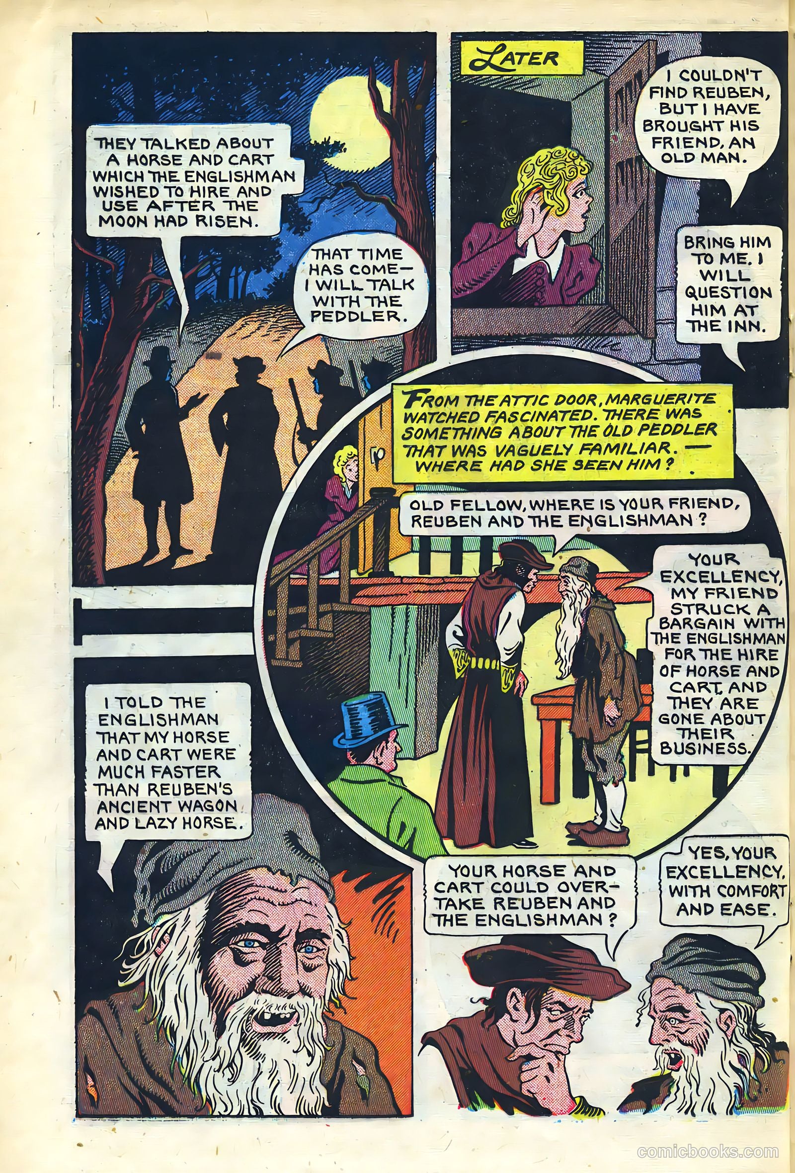 Stories by Famous Authors Illustrated #1 (1950) — page 30 of 53