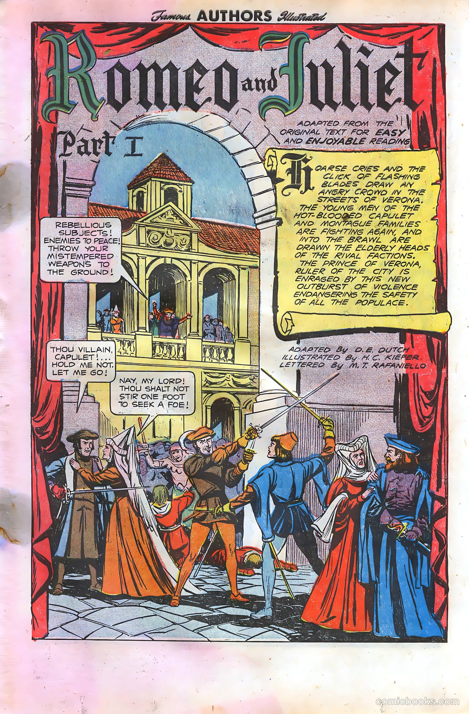 Stories by Famous Authors Illustrated #10 (1950) — page 3 of 36
