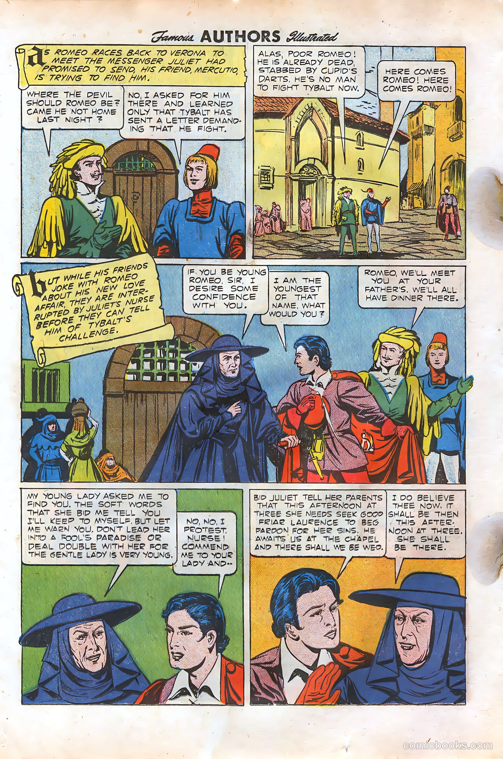 Stories by Famous Authors Illustrated #10 (1950) — page 14 of 36