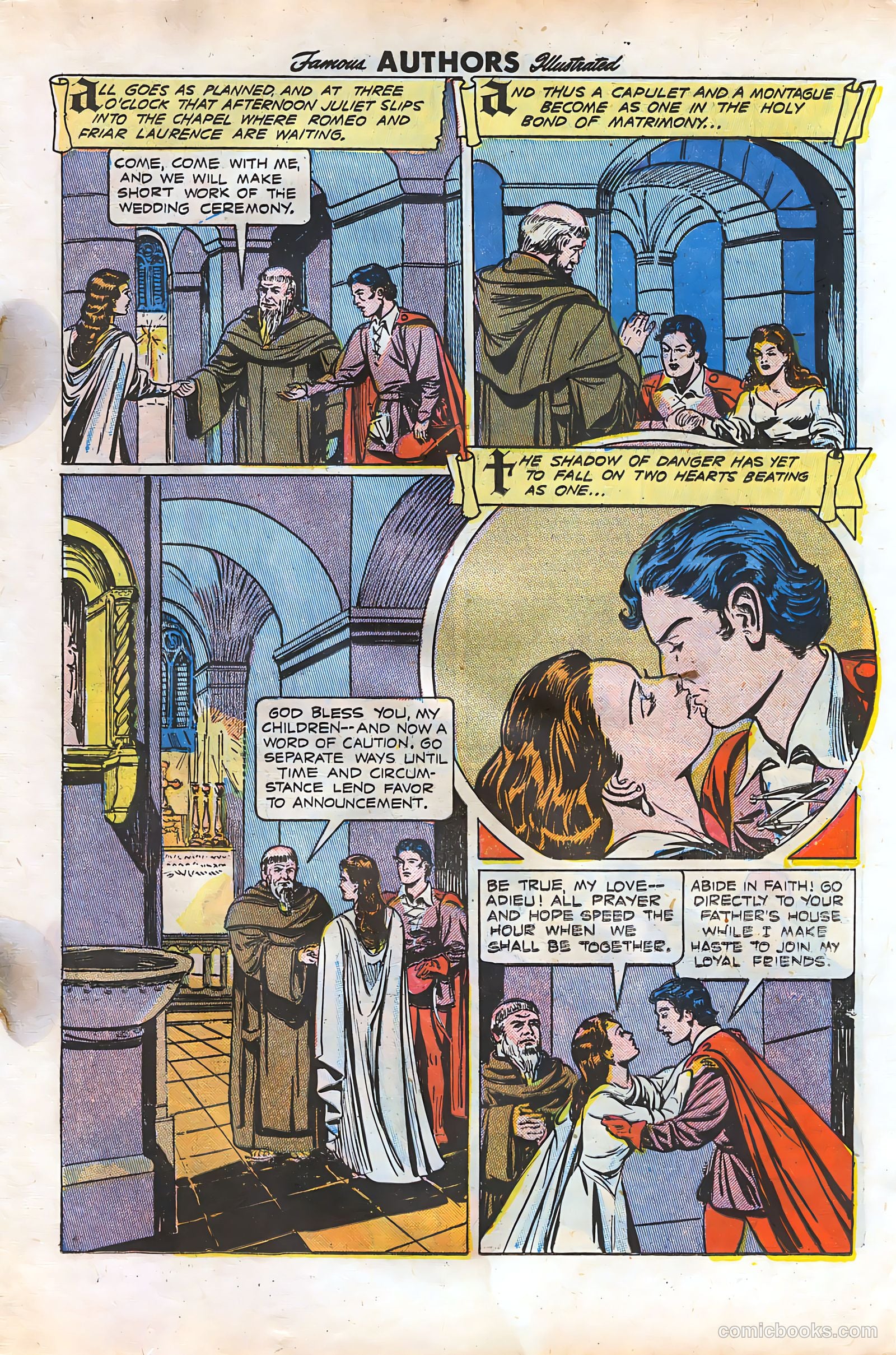 Stories by Famous Authors Illustrated #10 (1950) — page 15 of 36