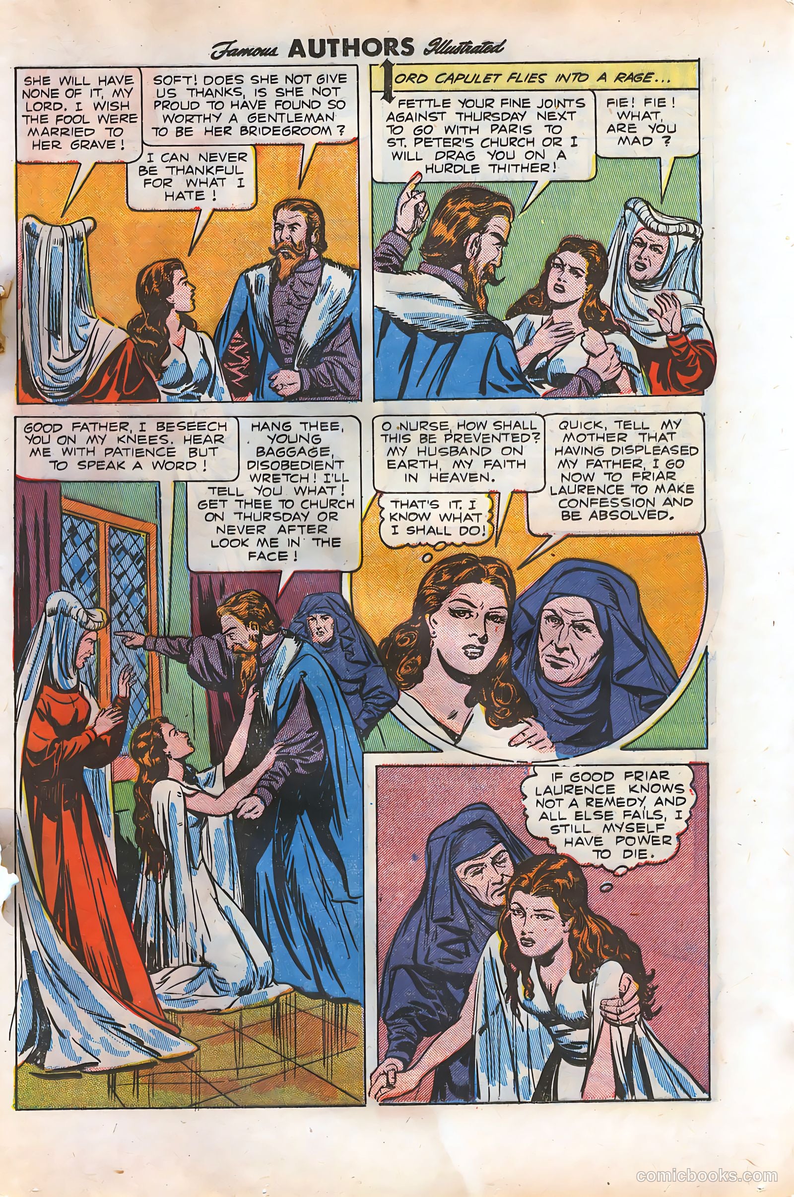 Stories by Famous Authors Illustrated #10 (1950) — page 21 of 36