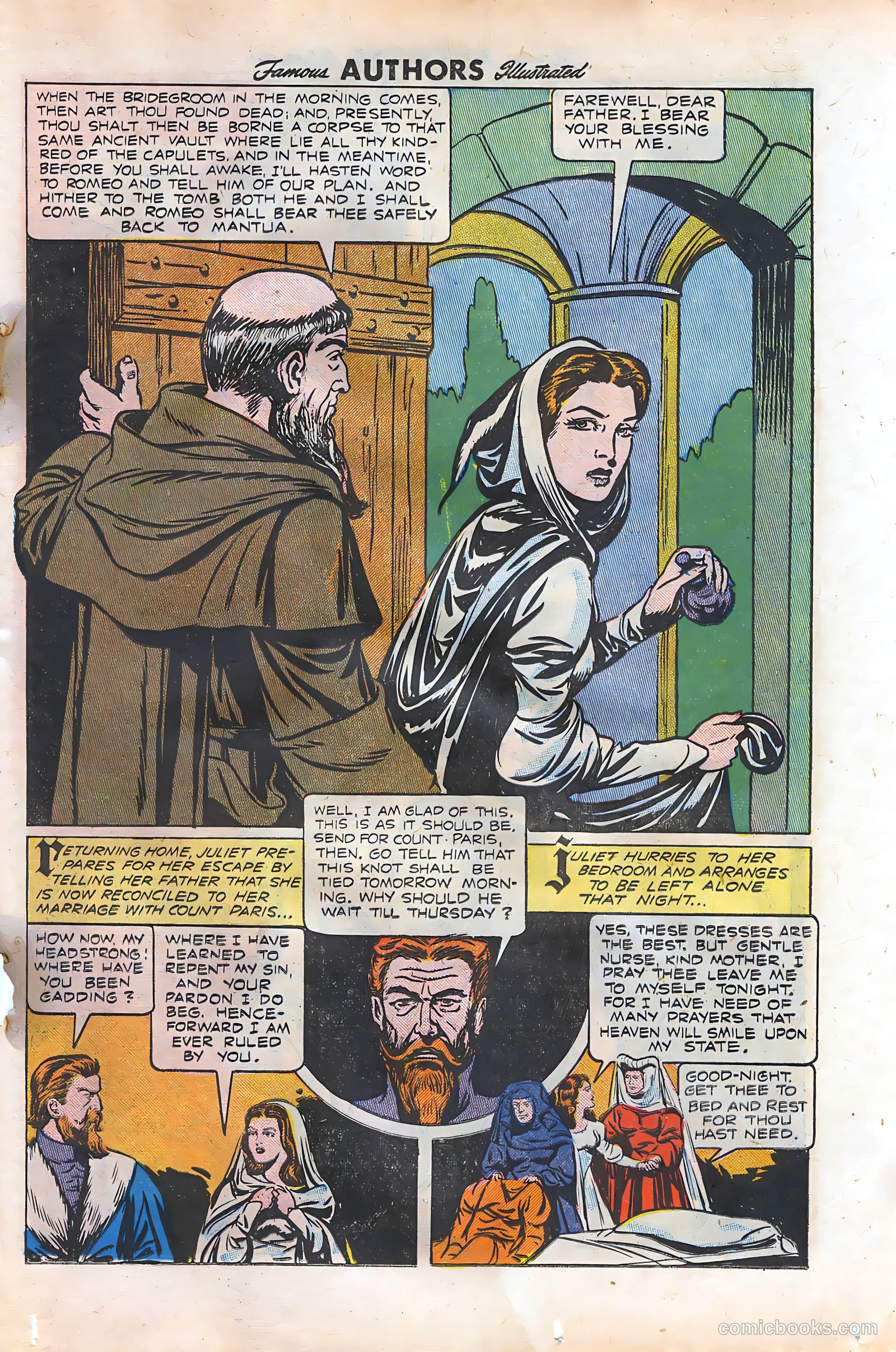 Stories by Famous Authors Illustrated #10 (1950) — page 23 of 36