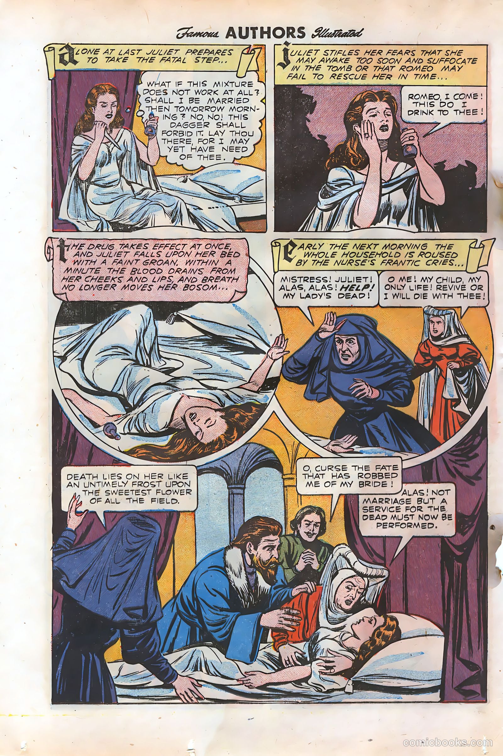 Stories by Famous Authors Illustrated #10 (1950) — page 24 of 36