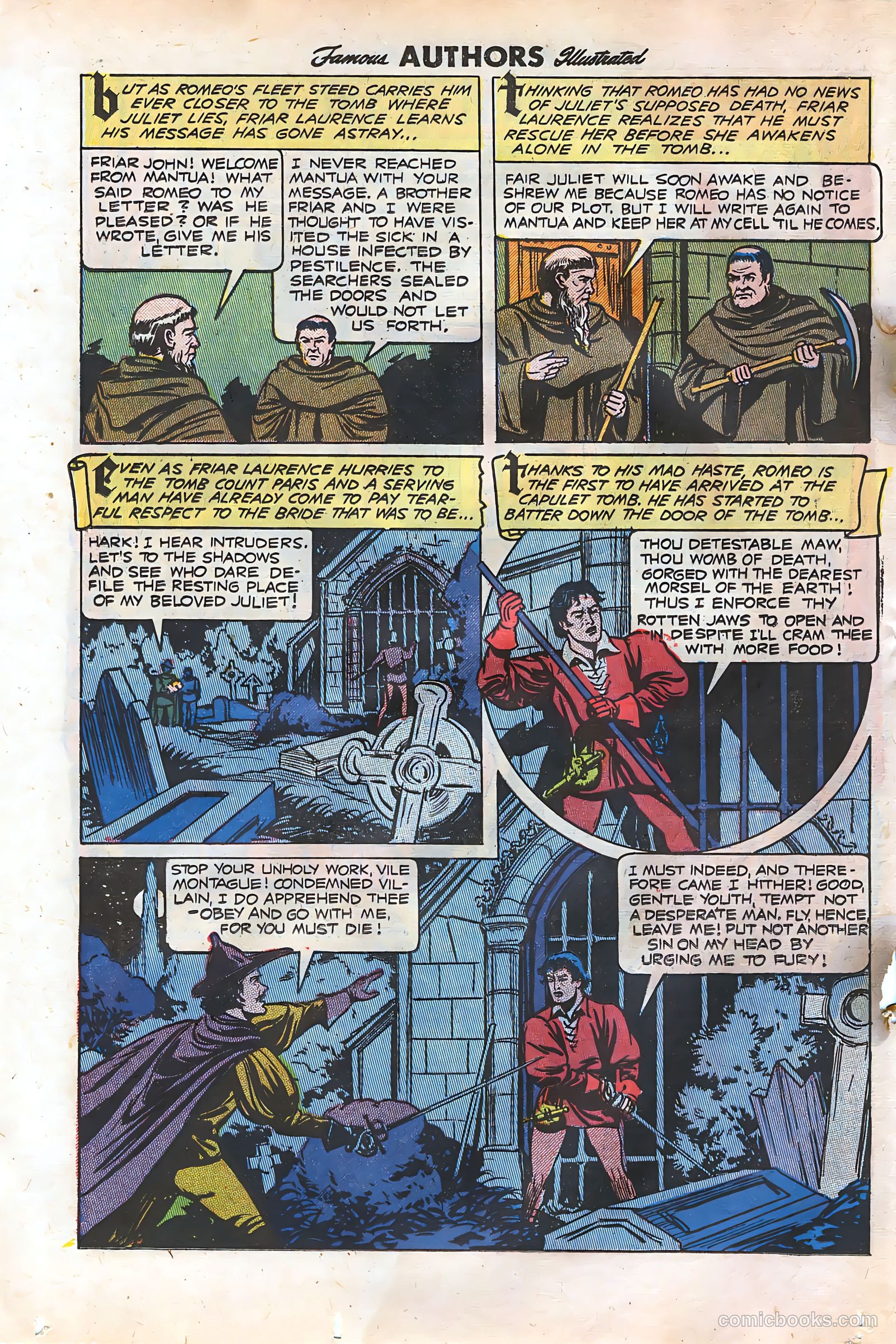 Stories by Famous Authors Illustrated #10 (1950) — page 26 of 36