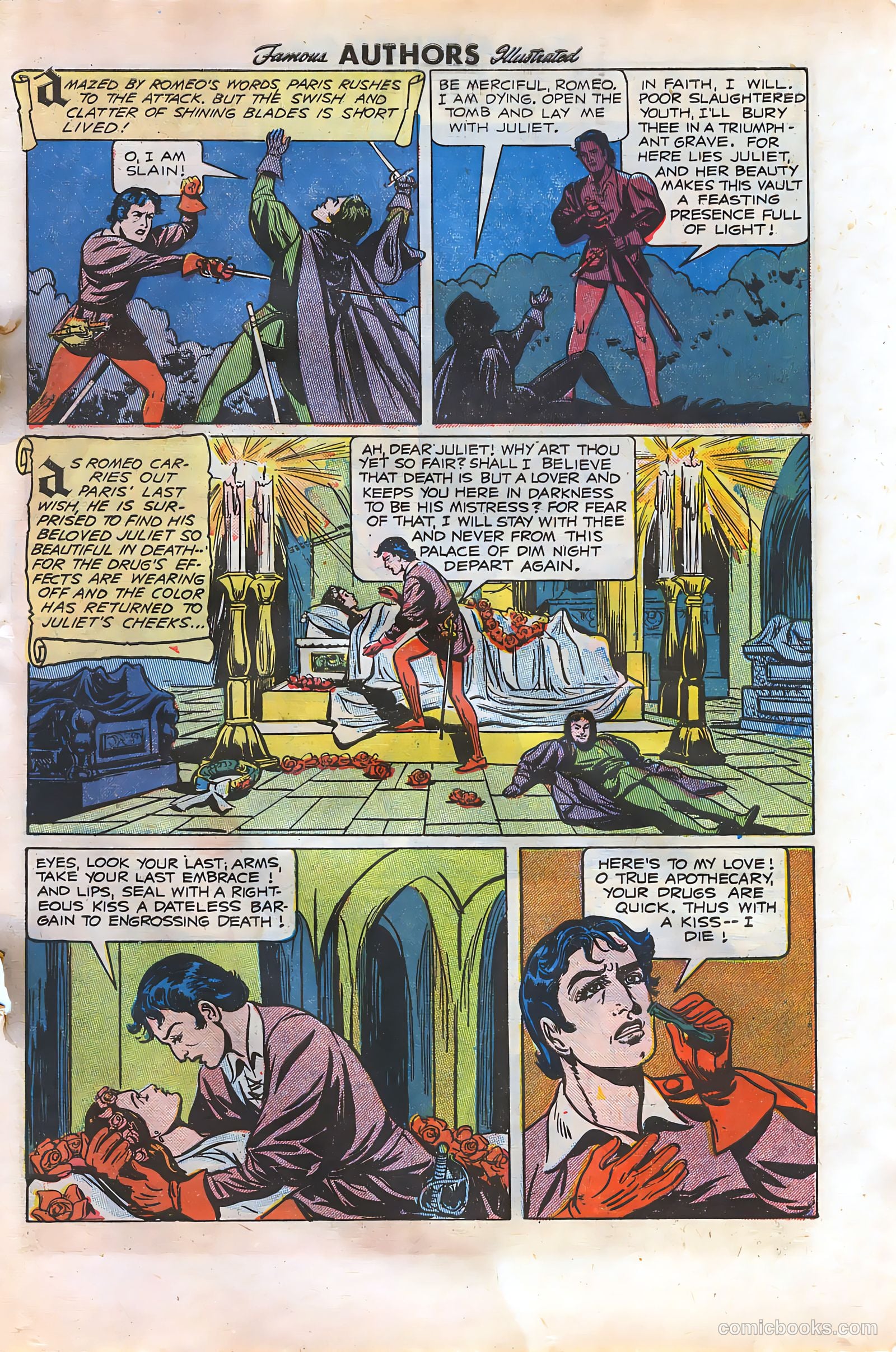 Stories by Famous Authors Illustrated #10 (1950) — page 27 of 36