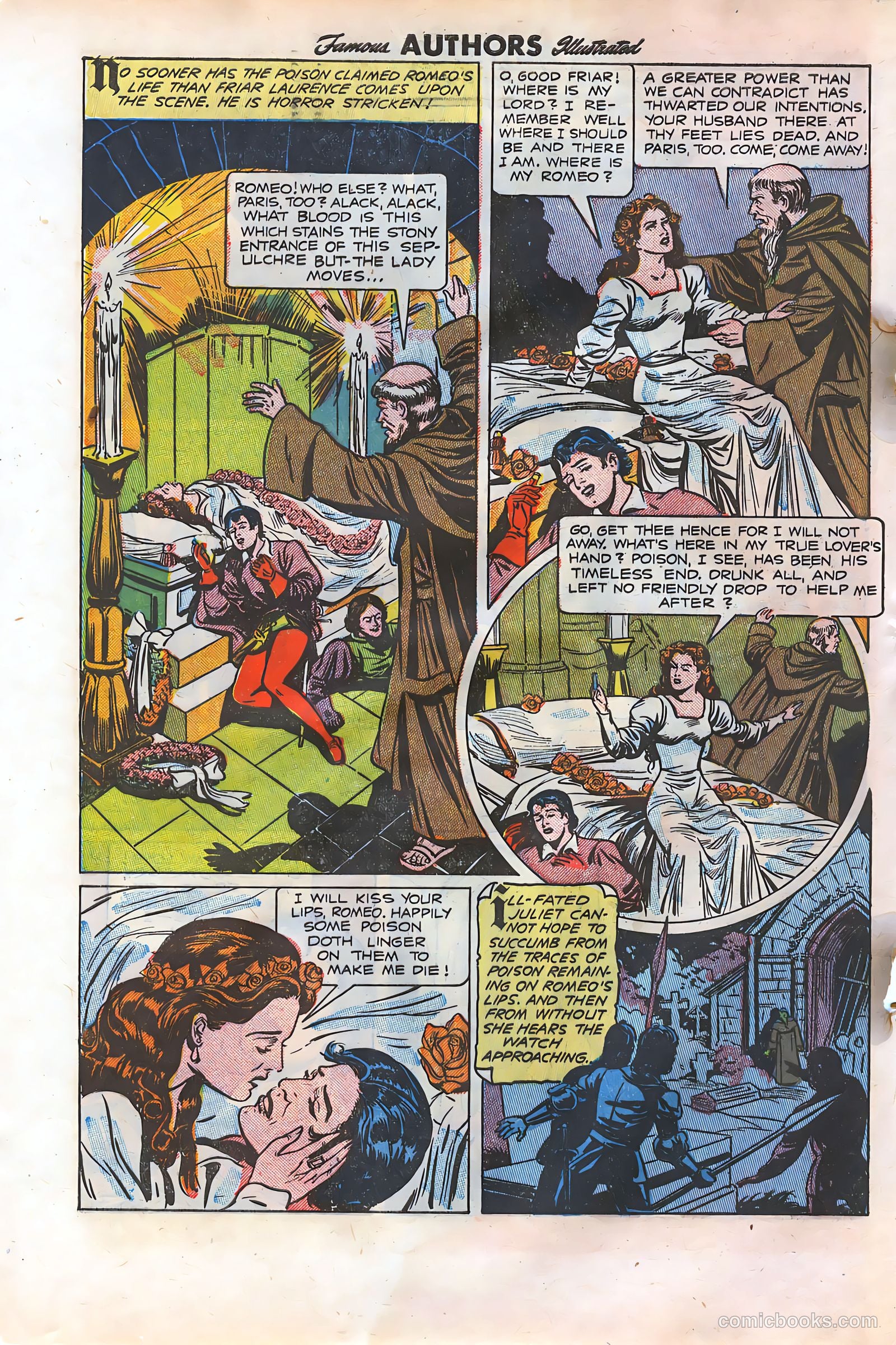 Stories by Famous Authors Illustrated #10 (1950) — page 28 of 36