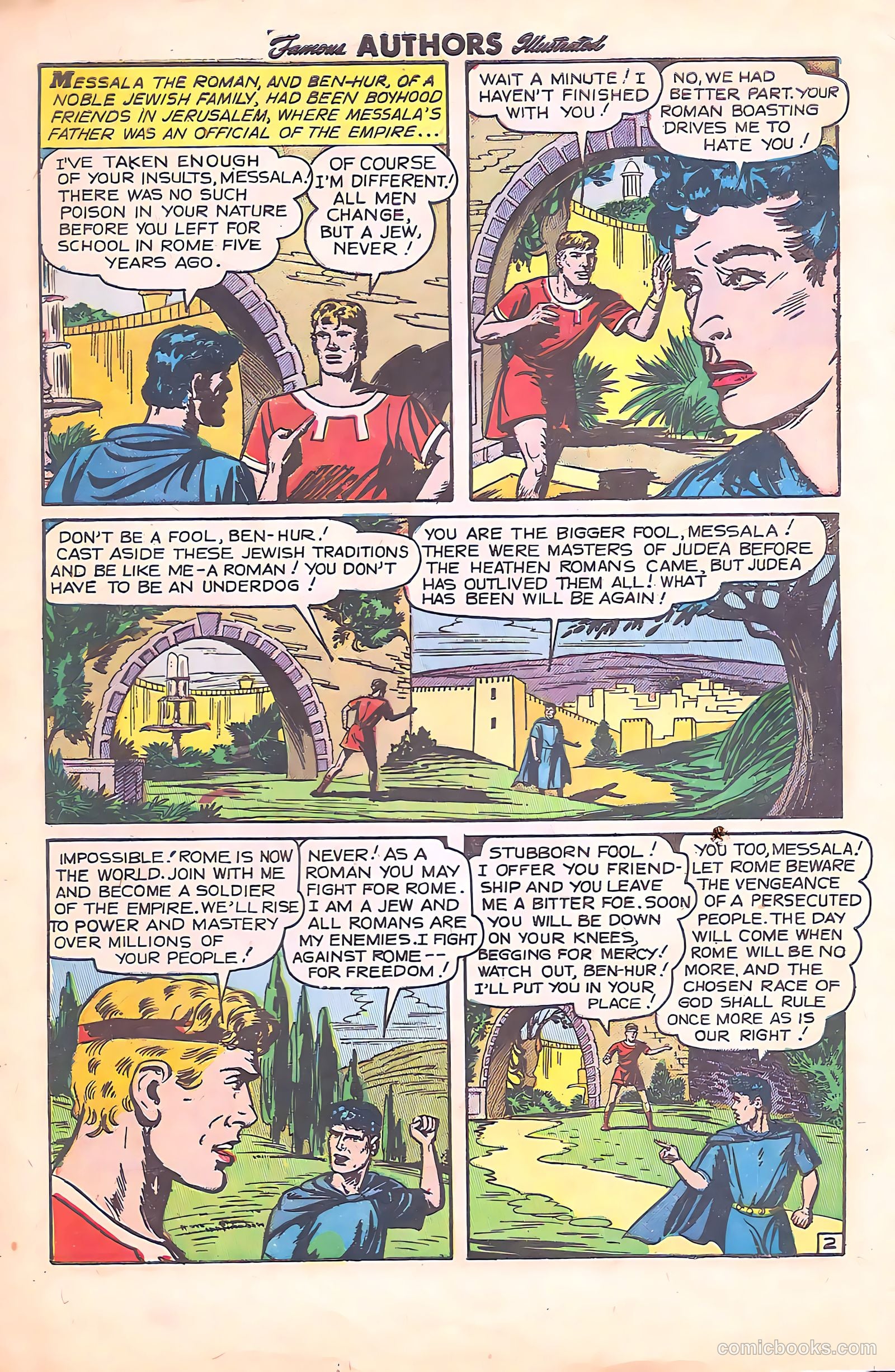 Stories by Famous Authors Illustrated #11 (1951) — page 4 of 51