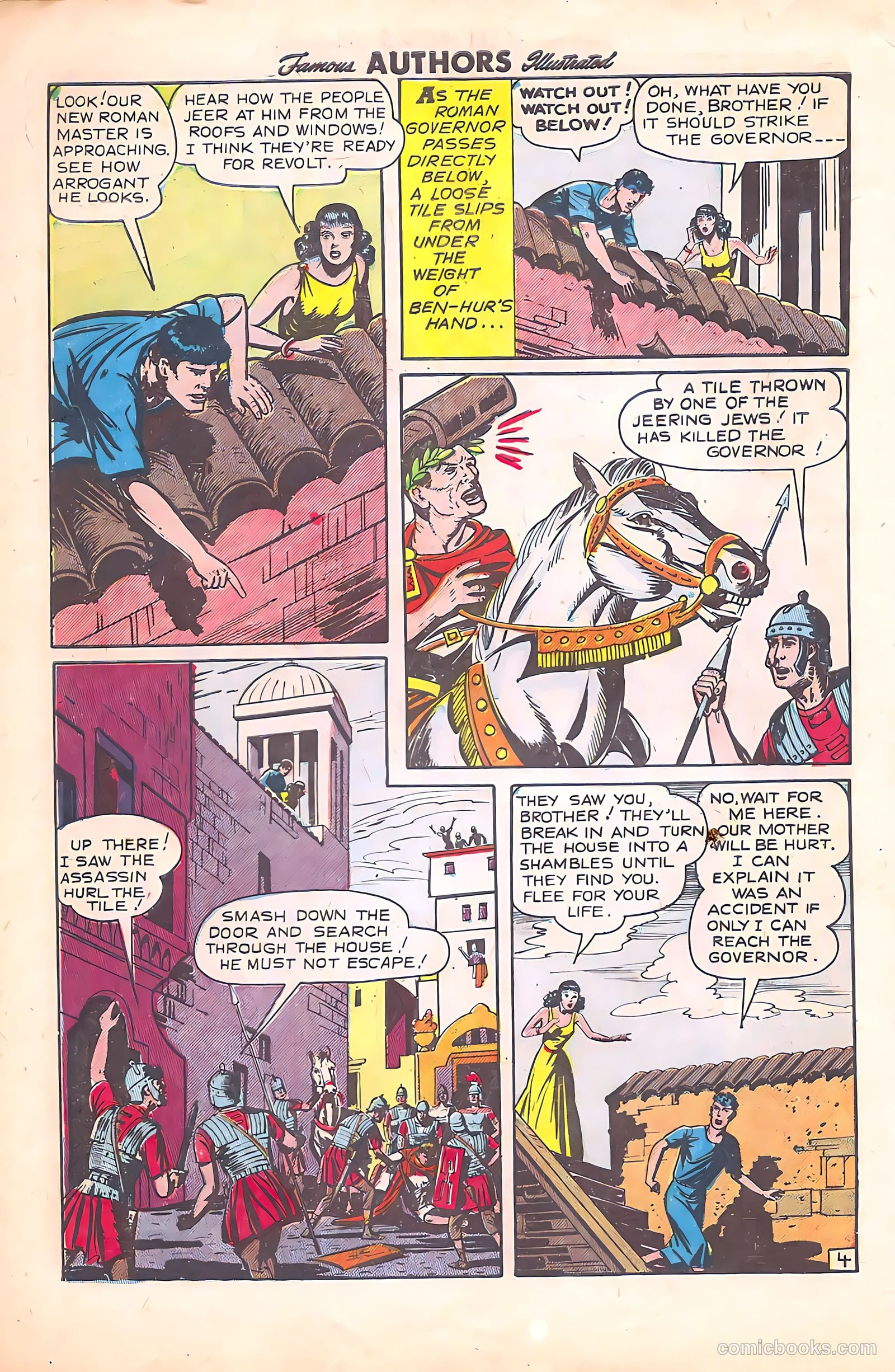 Stories by Famous Authors Illustrated #11 (1951) — page 6 of 51