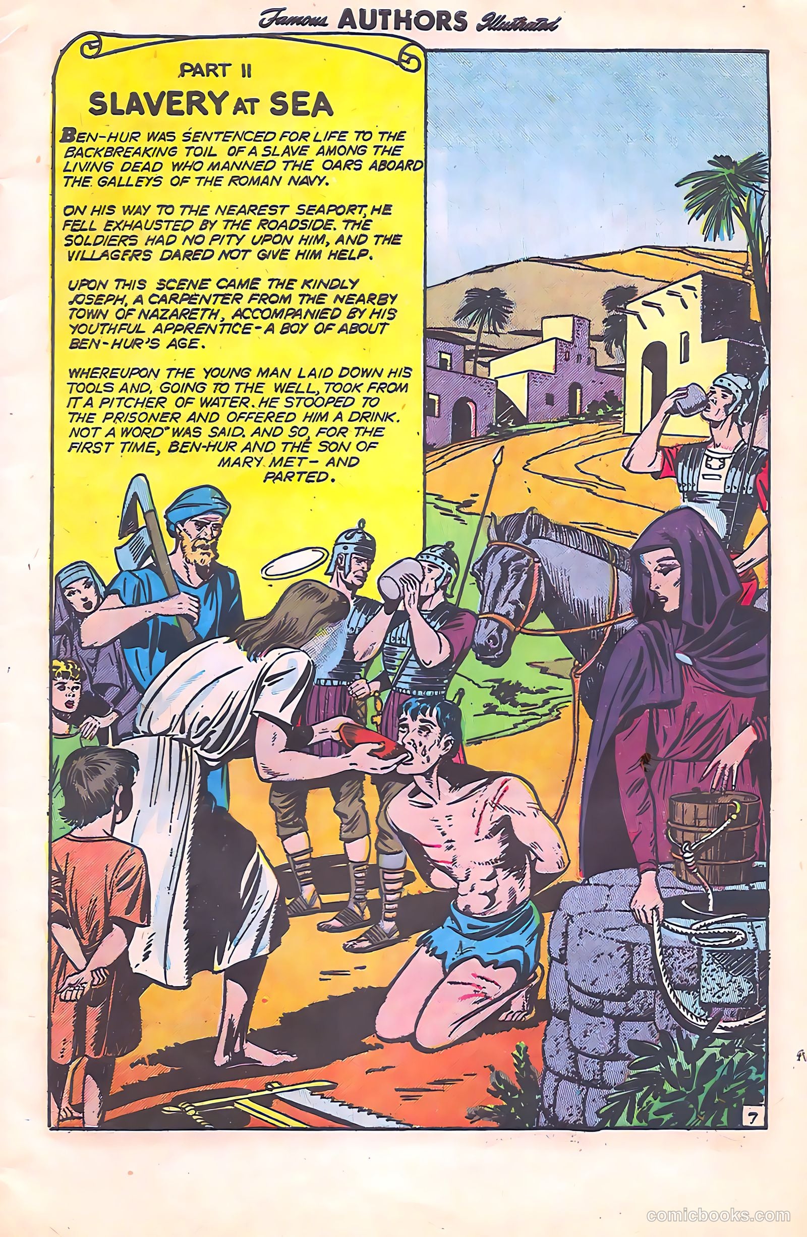 Stories by Famous Authors Illustrated #11 (1951) — page 9 of 51