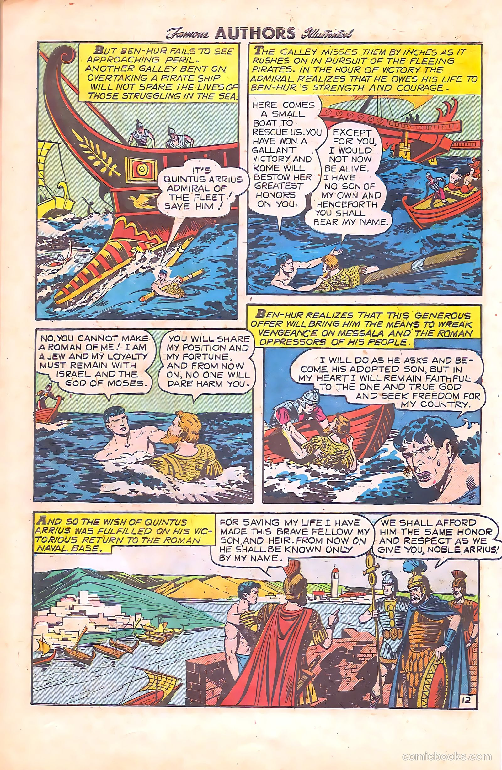 Stories by Famous Authors Illustrated #11 (1951) — page 14 of 51