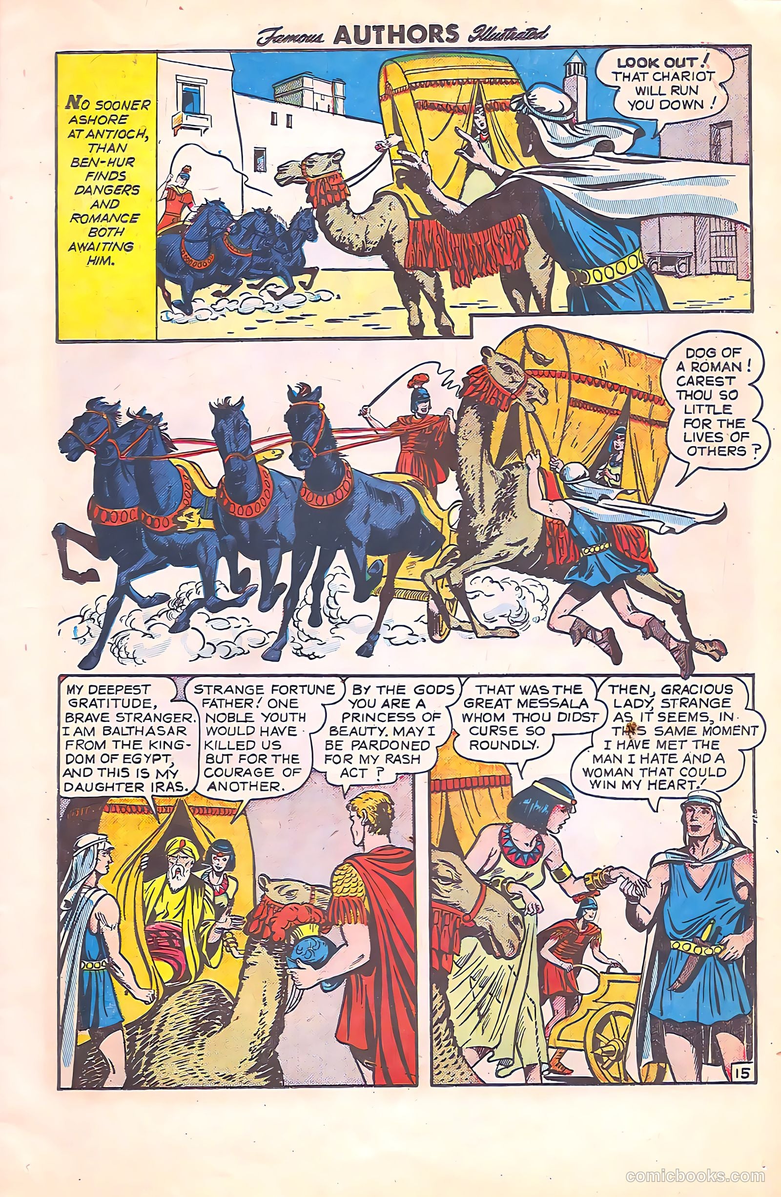 Stories by Famous Authors Illustrated #11 (1951) — page 17 of 51