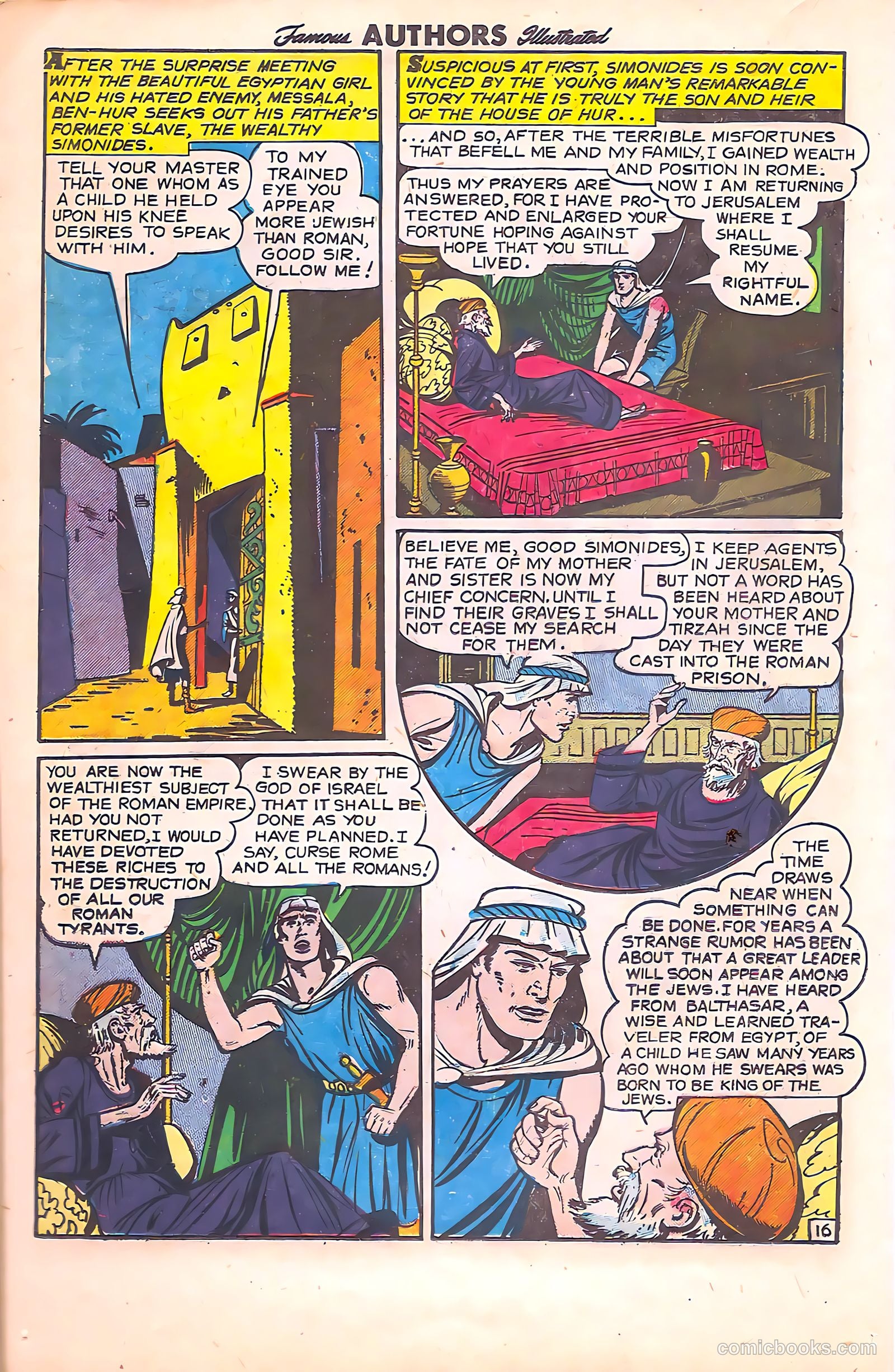 Stories by Famous Authors Illustrated #11 (1951) — page 18 of 51