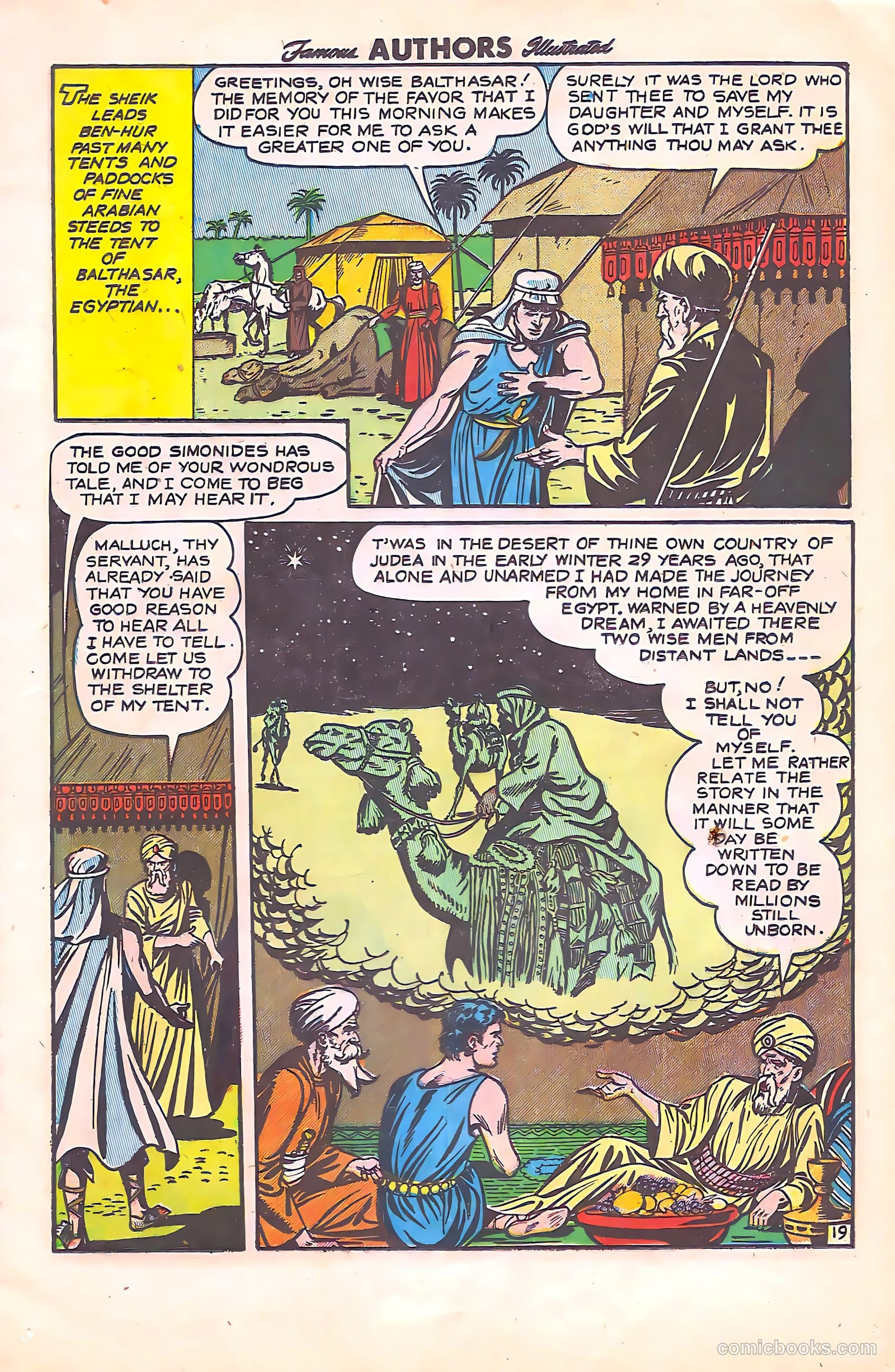Stories by Famous Authors Illustrated #11 (1951) — page 21 of 51