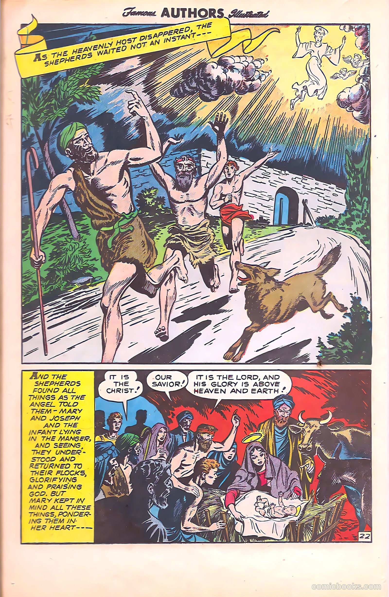 Stories by Famous Authors Illustrated #11 (1951) — page 24 of 51