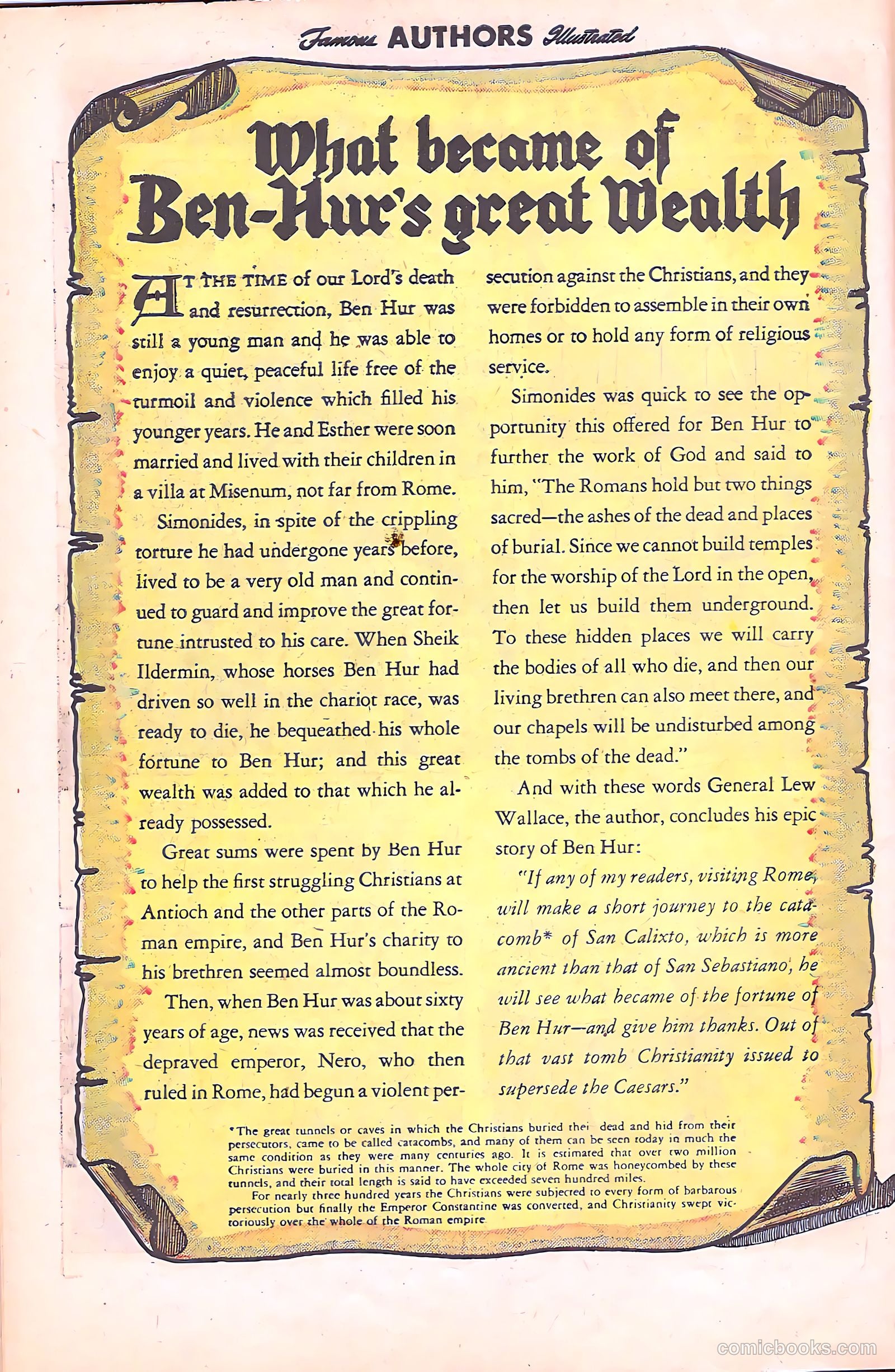 Stories by Famous Authors Illustrated #11 (1951) — page 45 of 51