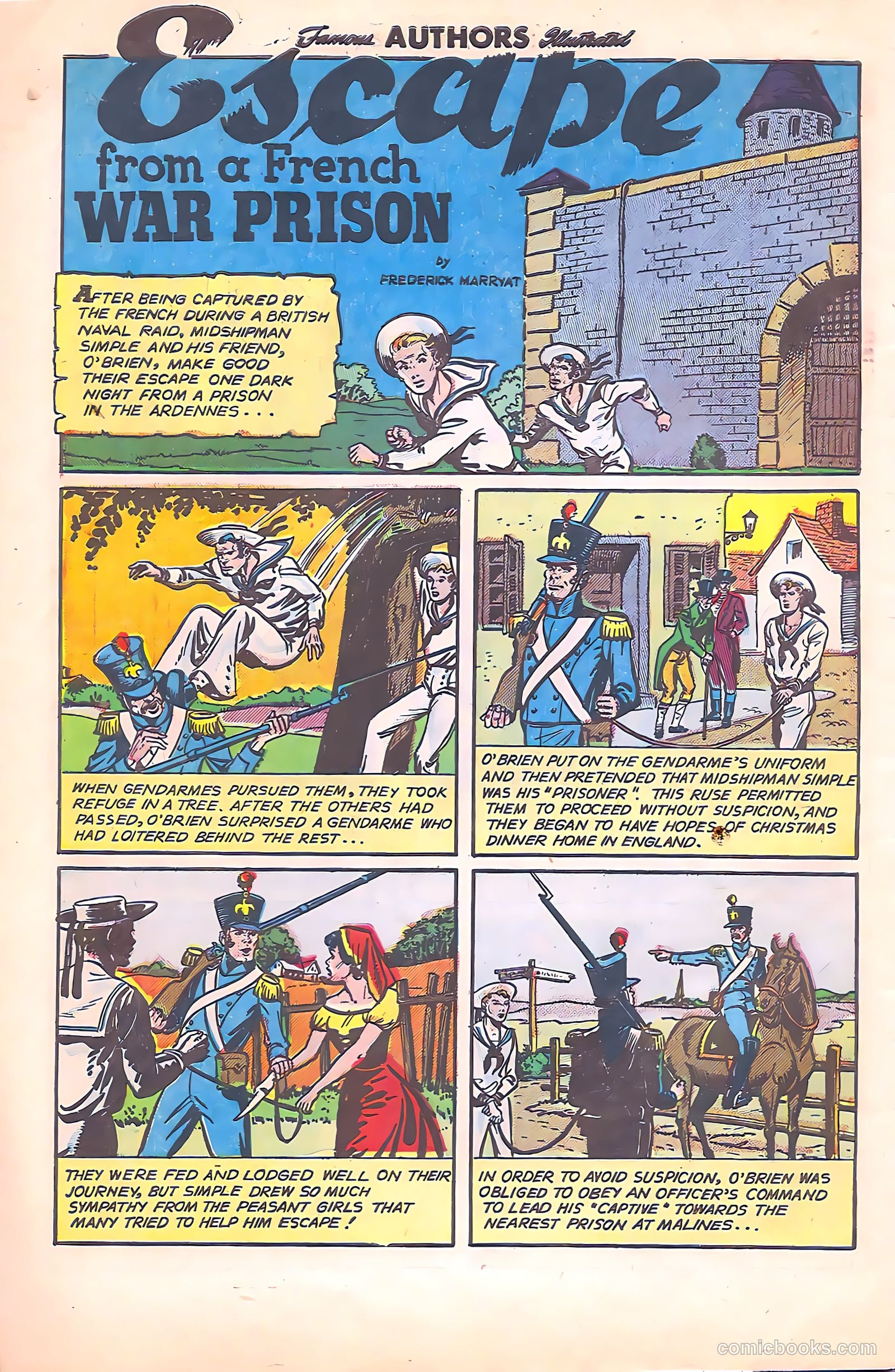 Stories by Famous Authors Illustrated #11 (1951) — page 47 of 51