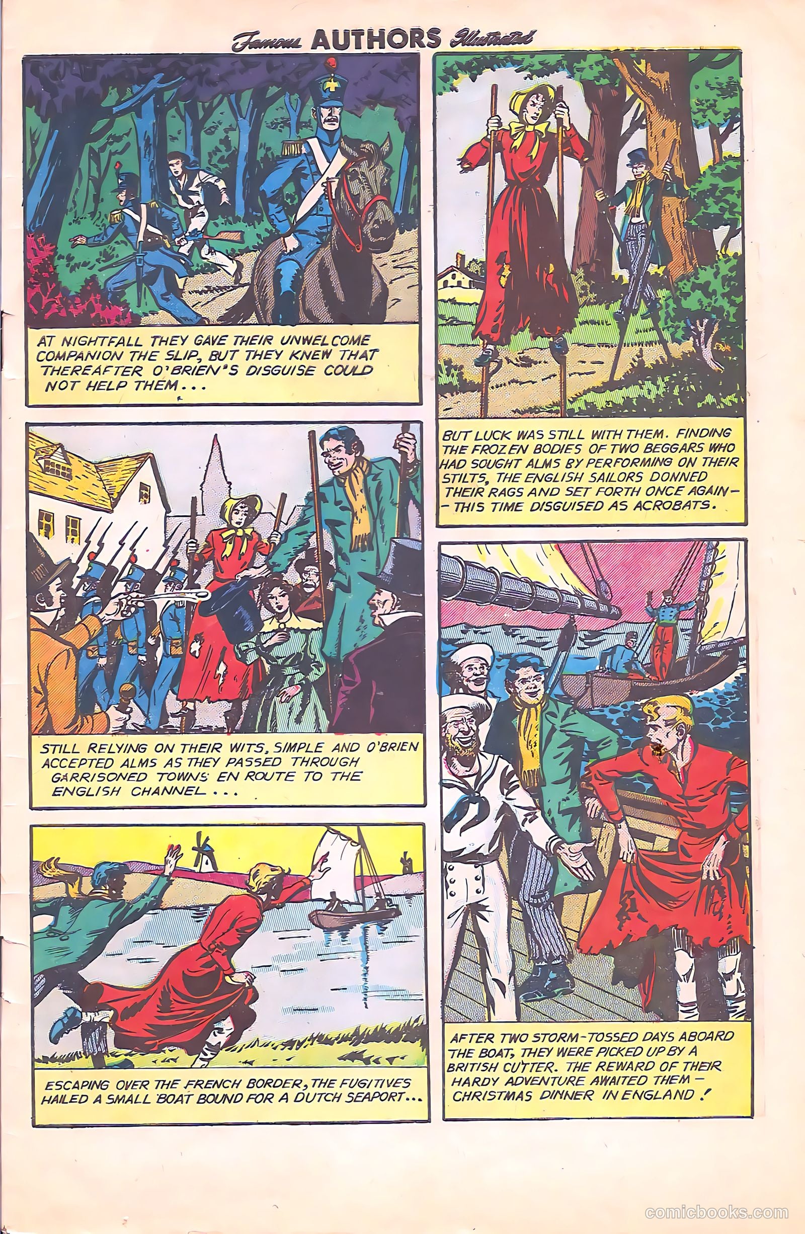 Stories by Famous Authors Illustrated #11 (1951) — page 48 of 51