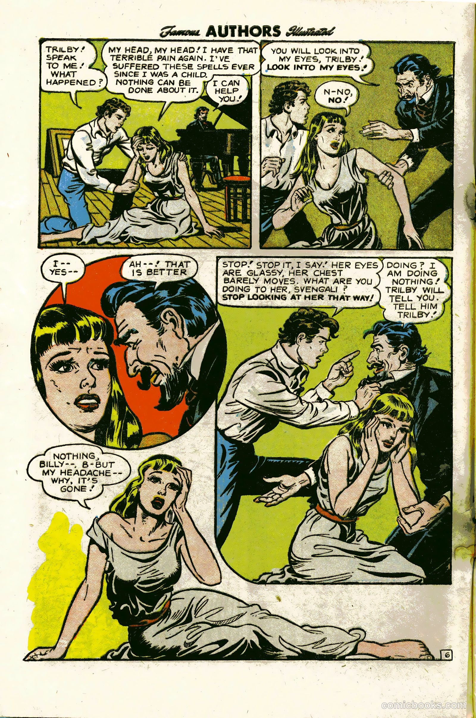 Stories by Famous Authors Illustrated #12 (1951) — page 8 of 36