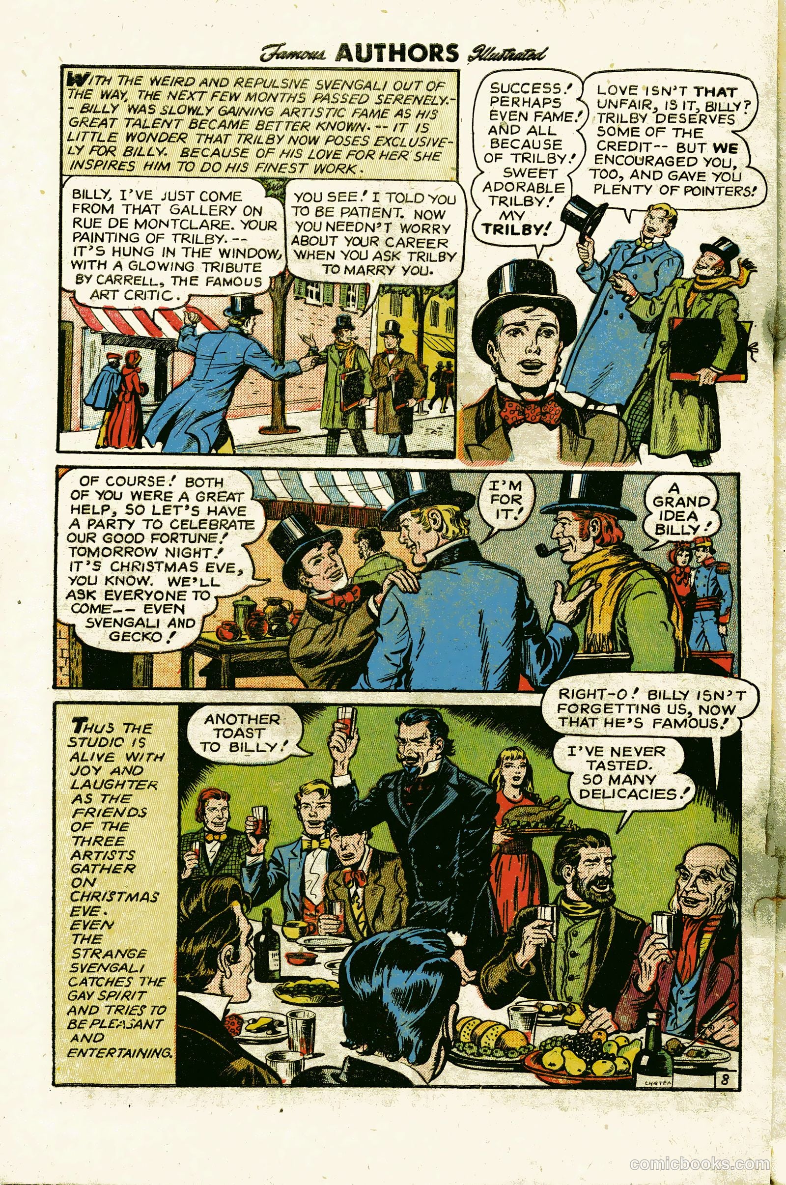 Stories by Famous Authors Illustrated #12 (1951) — page 10 of 36