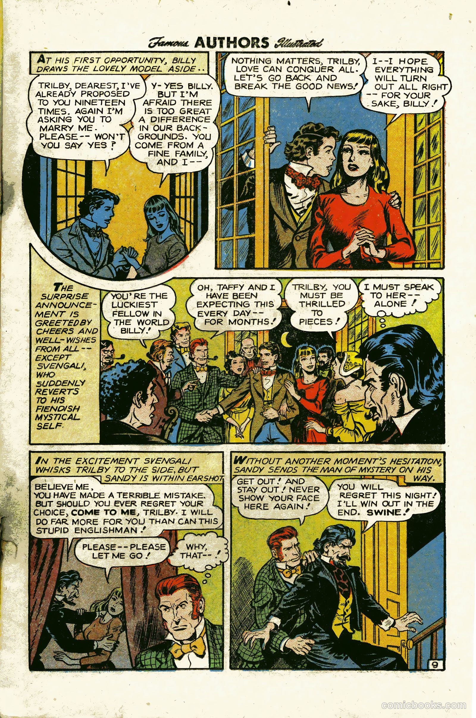 Stories by Famous Authors Illustrated #12 (1951) — page 11 of 36