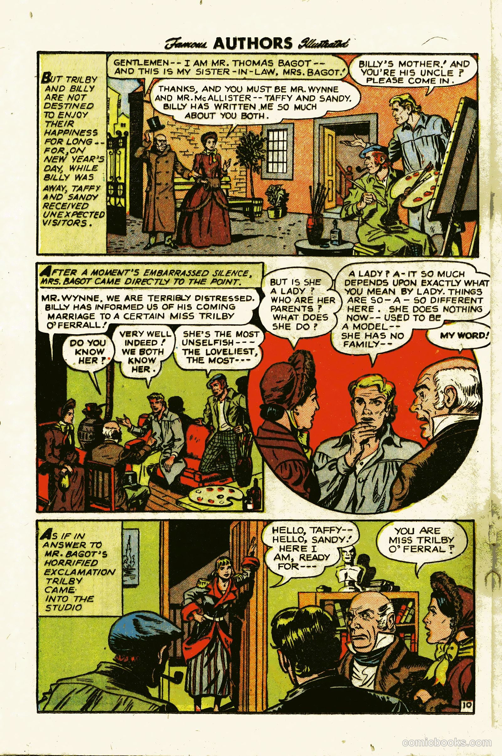Stories by Famous Authors Illustrated #12 (1951) — page 12 of 36
