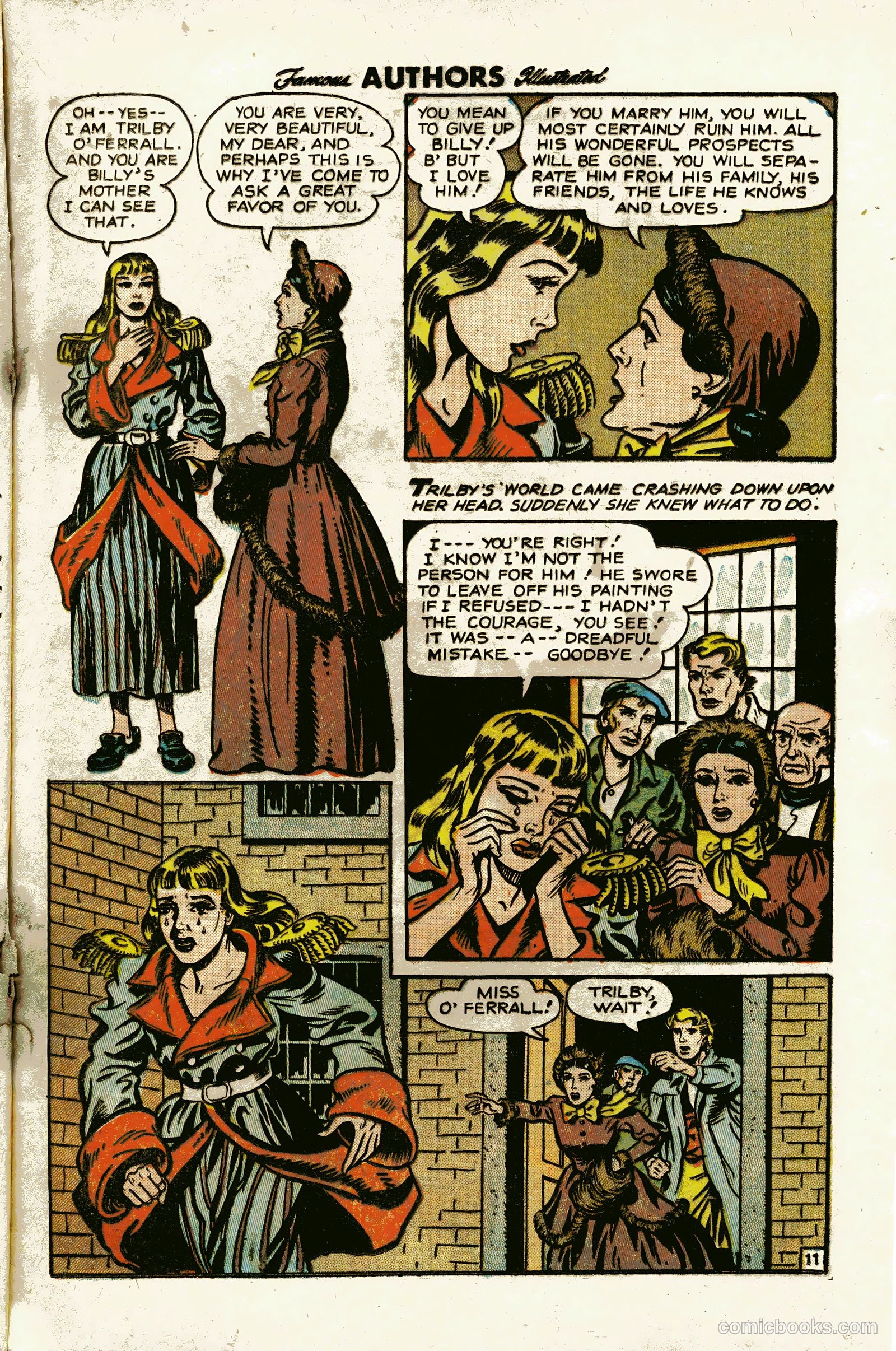 Stories by Famous Authors Illustrated #12 (1951) — page 13 of 36