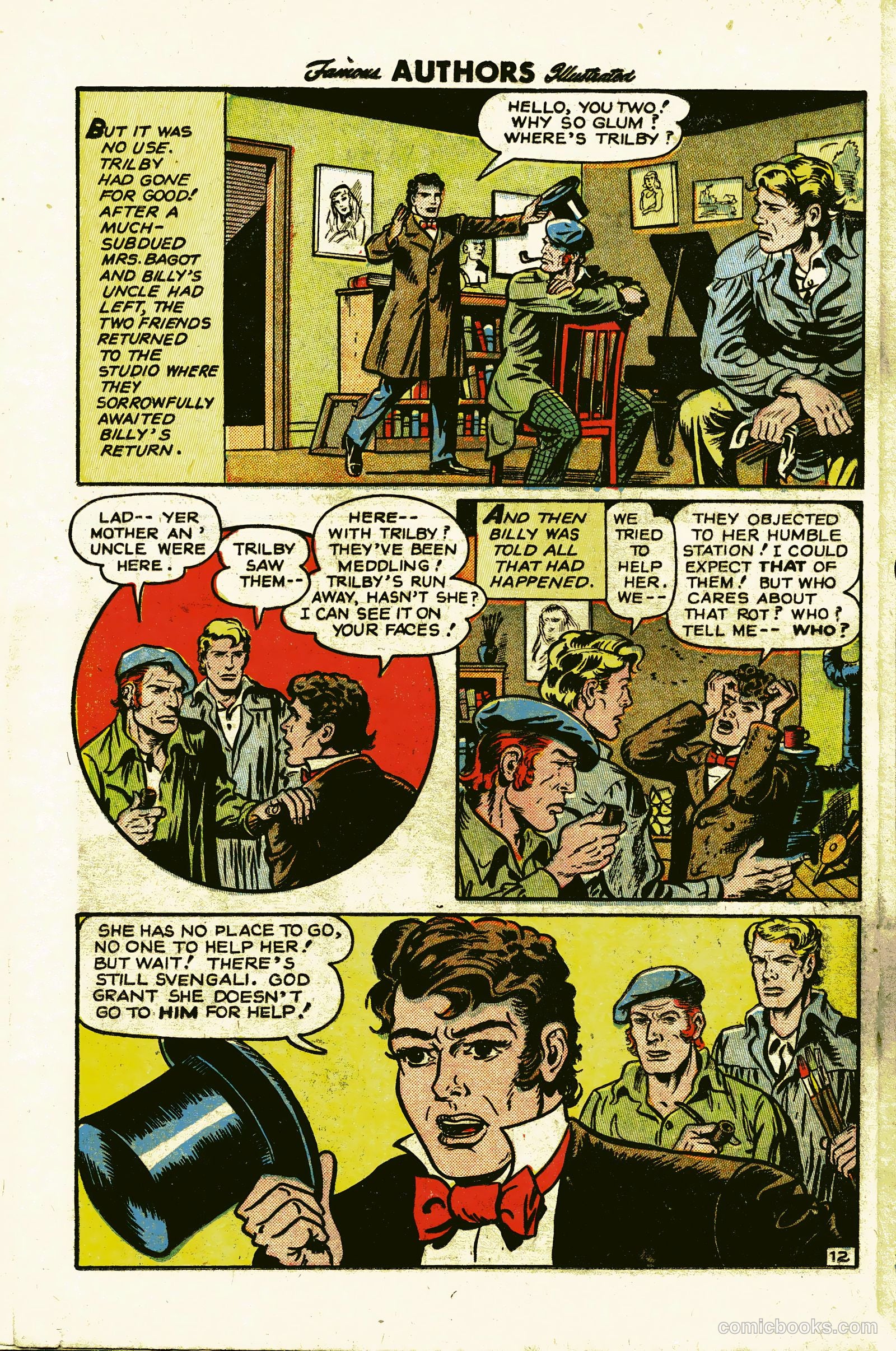 Stories by Famous Authors Illustrated #12 (1951) — page 14 of 36
