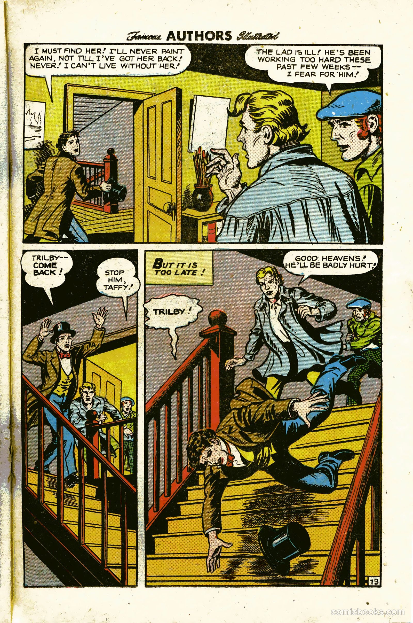 Stories by Famous Authors Illustrated #12 (1951) — page 15 of 36