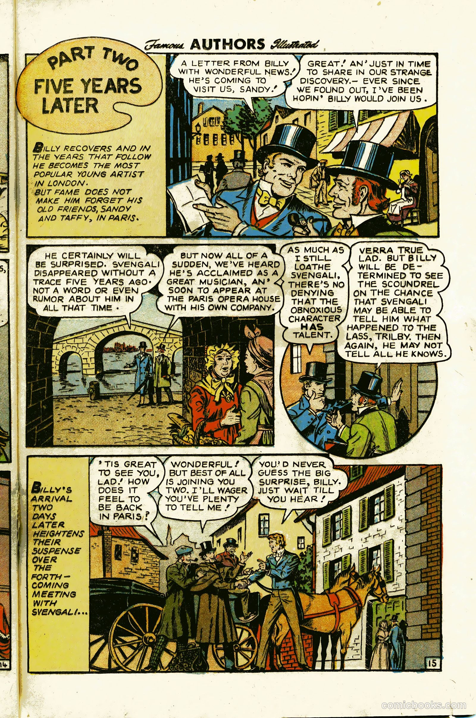 Stories by Famous Authors Illustrated #12 (1951) — page 17 of 36