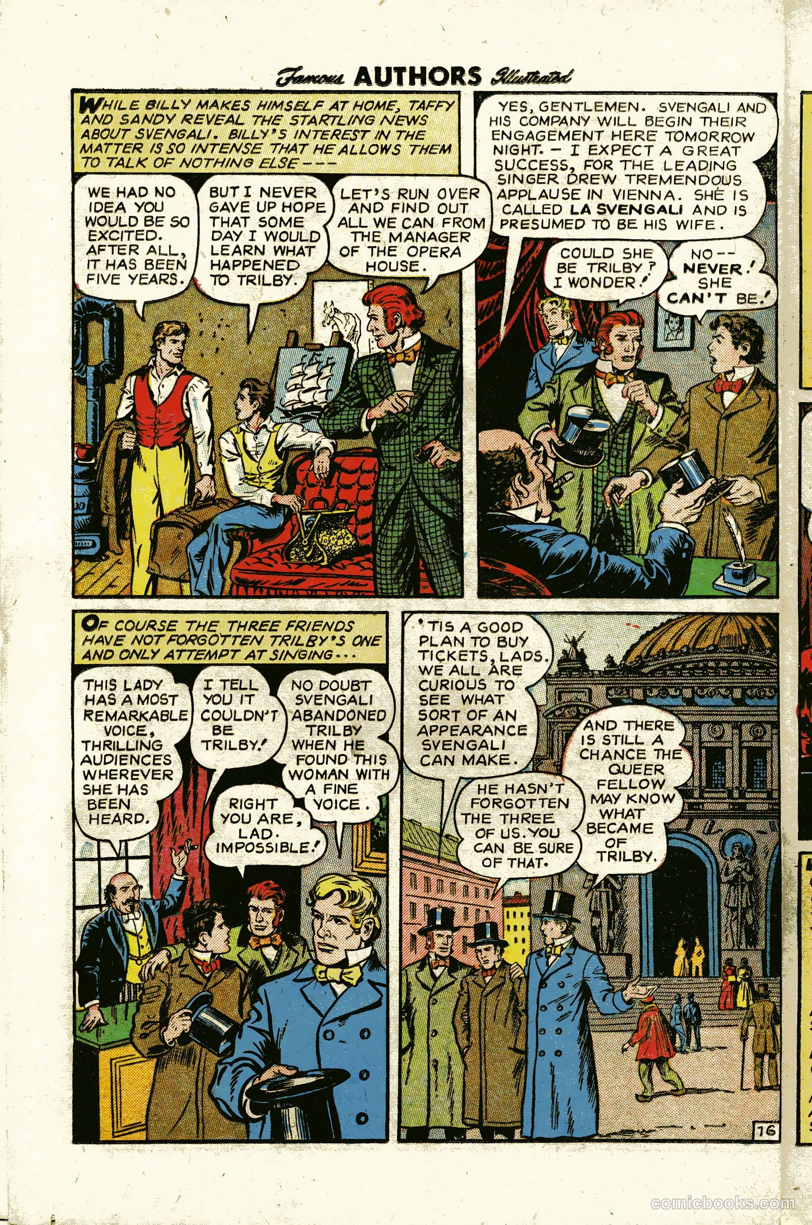 Stories by Famous Authors Illustrated #12 (1951) — page 18 of 36